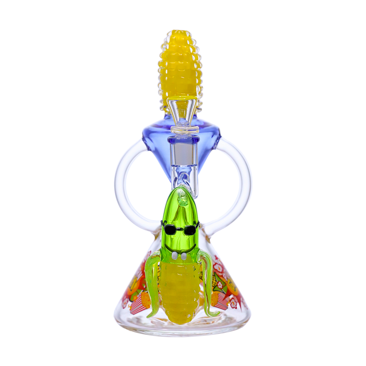 Cheech Glass - Corny Vibes , Smoking Good Times - Water Pipe CHE-383 - image 2 of 3