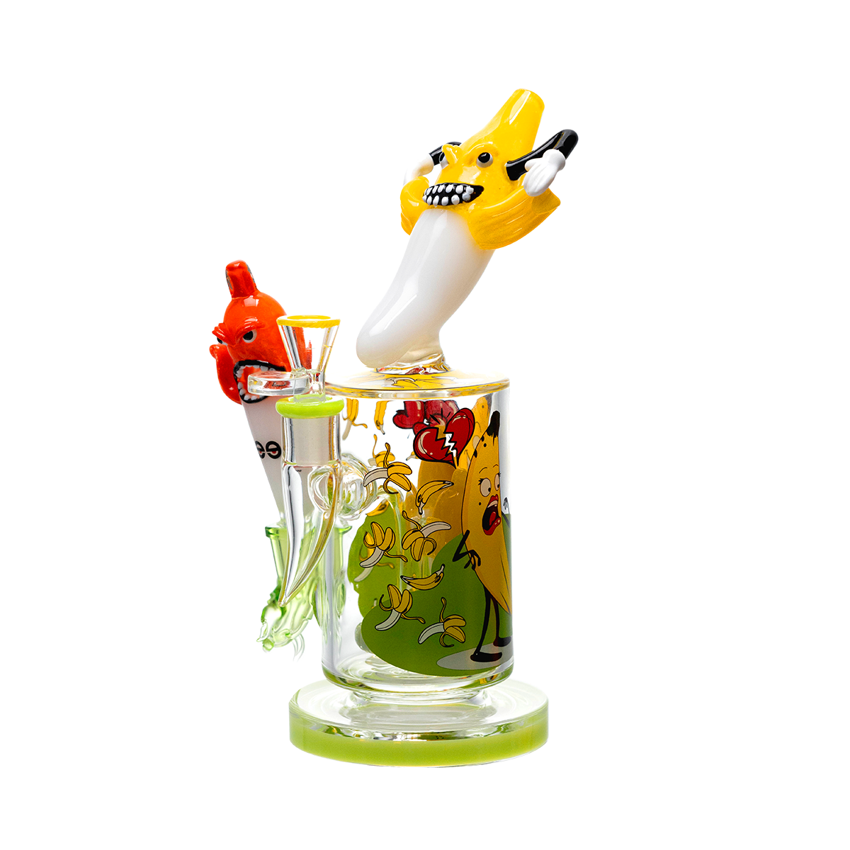 Cheech Glass - Banana Dancing Wild , Hand Pipe Cheering - Water Pipe CHE-386 - image 1 of 3