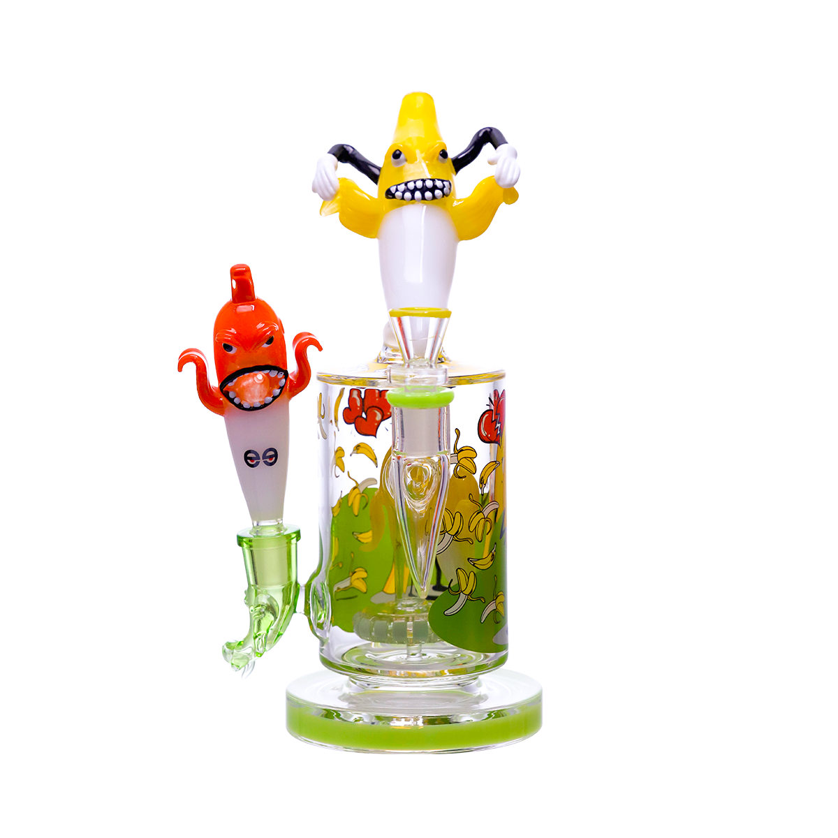 Cheech Glass - Banana Dancing Wild , Hand Pipe Cheering - Water Pipe CHE-386 - image 2 of 3