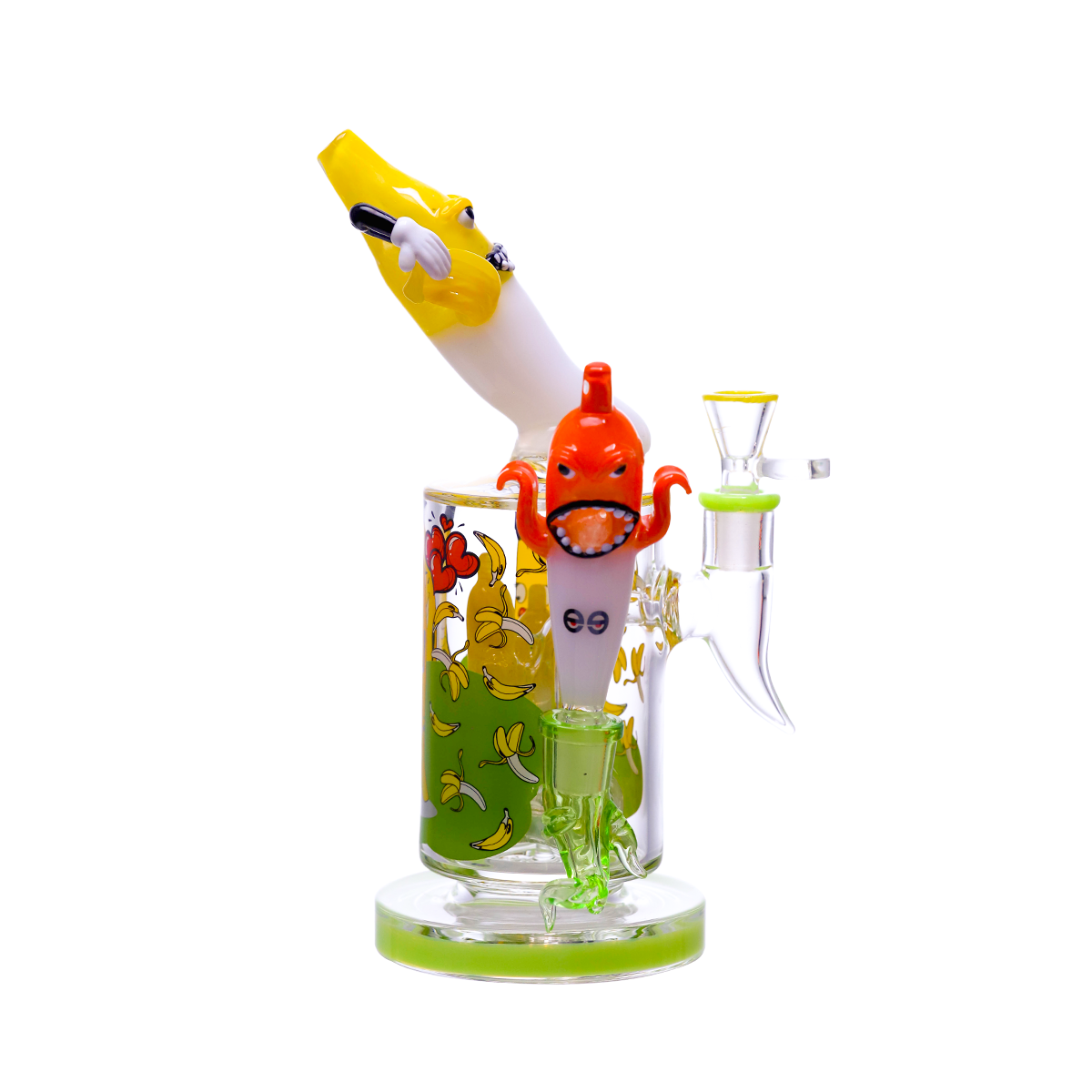 Cheech Glass - Banana Dancing Wild , Hand Pipe Cheering - Water Pipe CHE-386 - image 3 of 3
