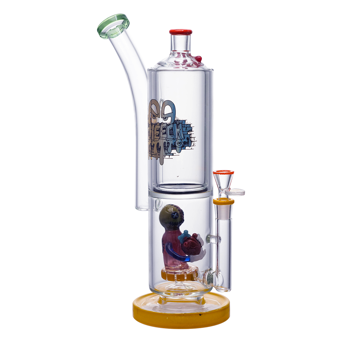 Cheech Glass - Monster Proudly Presents Stolen Heart - Water Pipe CHE-387 - image 2 of 3