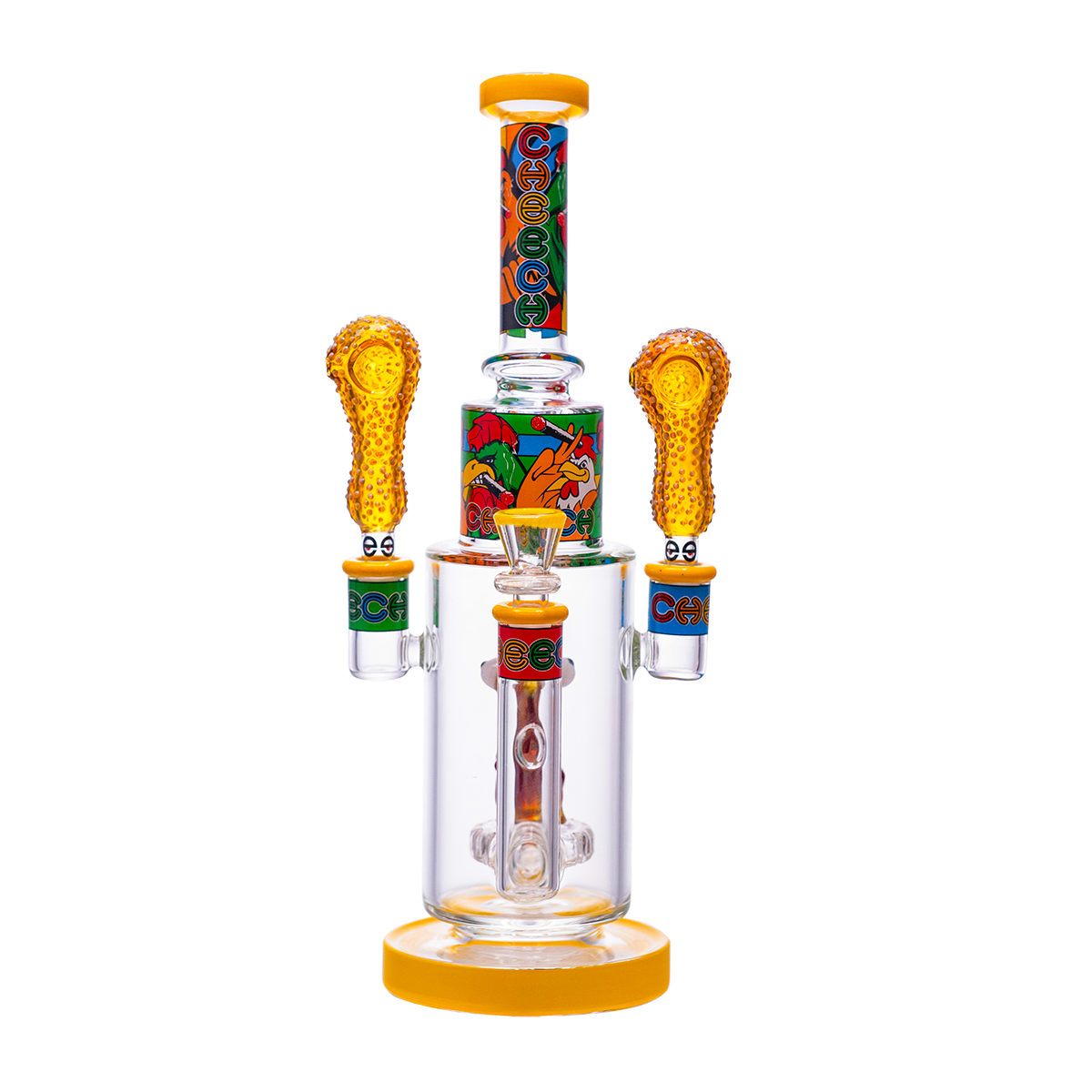 Cheech Glass - Fried Chicken Wings - Water Pipe CHE-419 - image 3 of 3