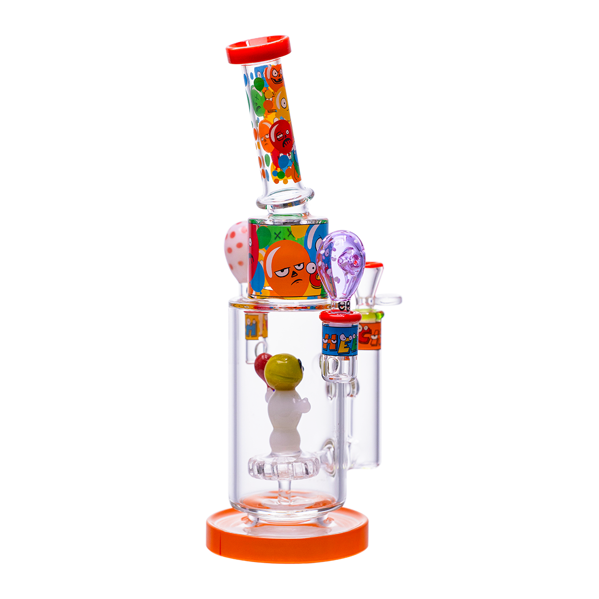 Cheech Glass - Cartoon Drip , Real Life Confusion - Water Pipe CHE-420 - image 2 of 3