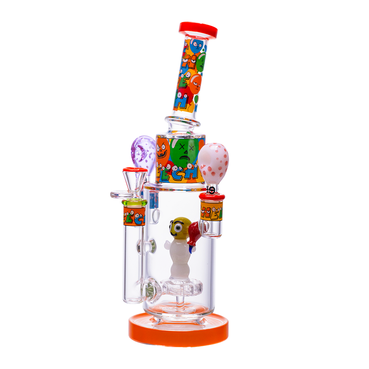 Cheech Glass - Cartoon Drip , Real Life Confusion - Water Pipe CHE-420 - image 1 of 3