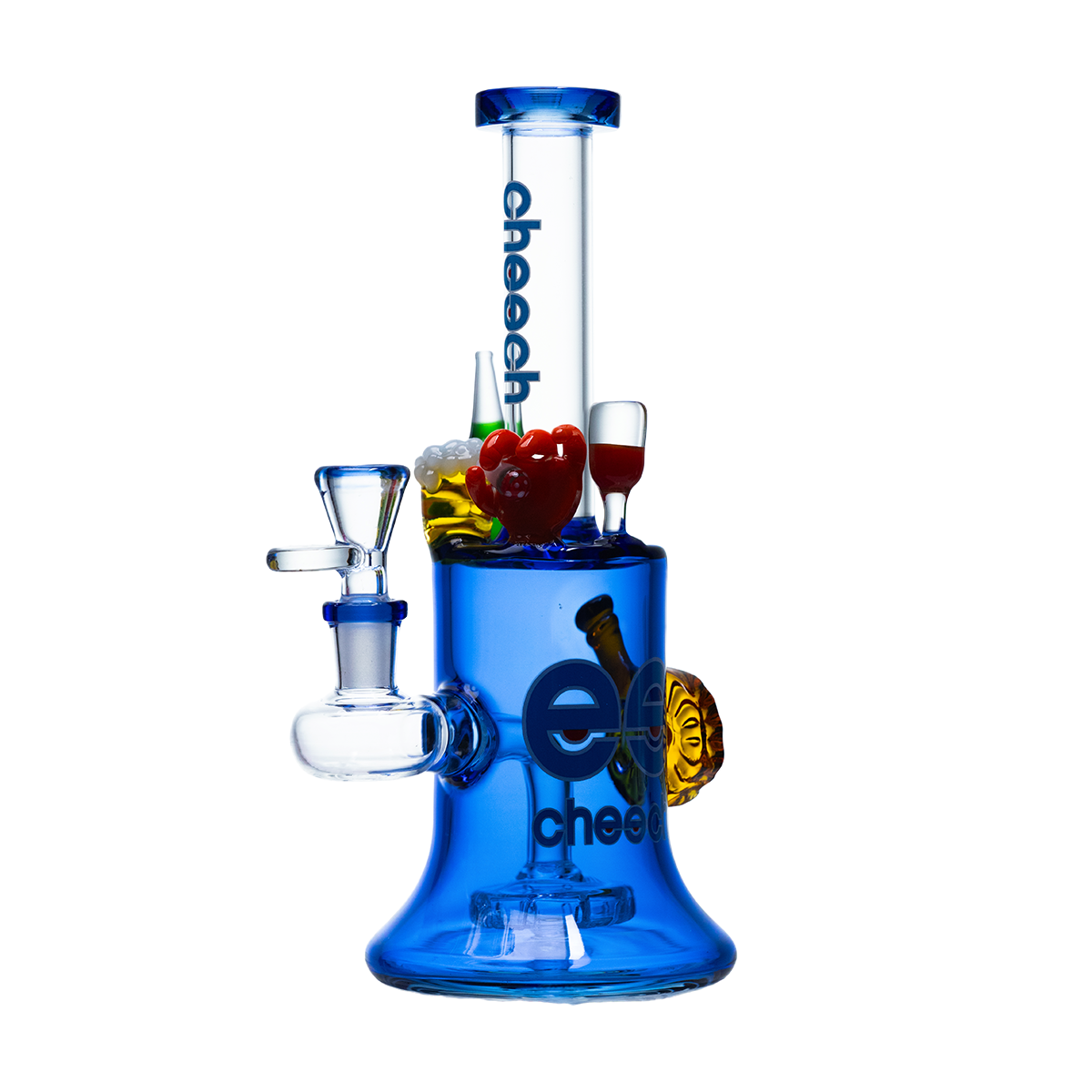 Cheech Glass - Blue Beast Packed With Surprises Water Pipe CHE-421 - image 2 of 3
