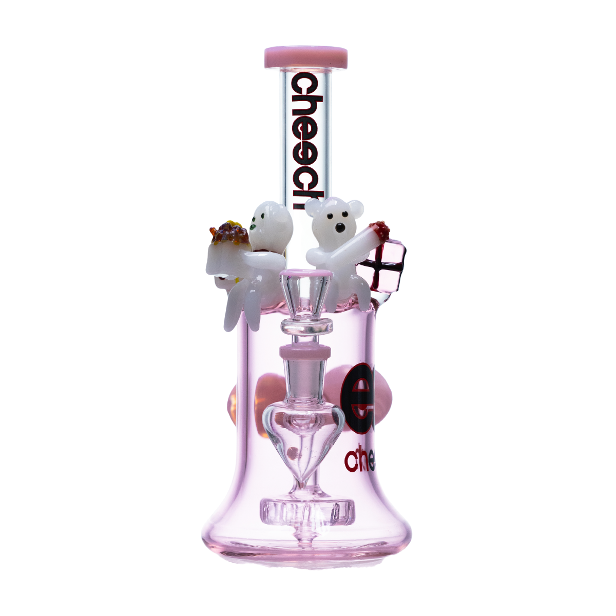 Cheech Glass - Teddy Bears Plotting Water Pipe CHE-422 - image 1 of 3