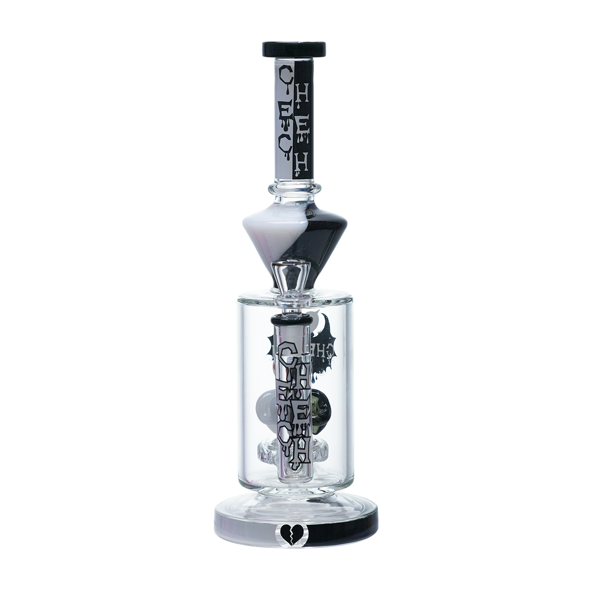 Cheech Glass - Dark Devil Glass Rig - Water Pipe CHE-425 - image 2 of 3