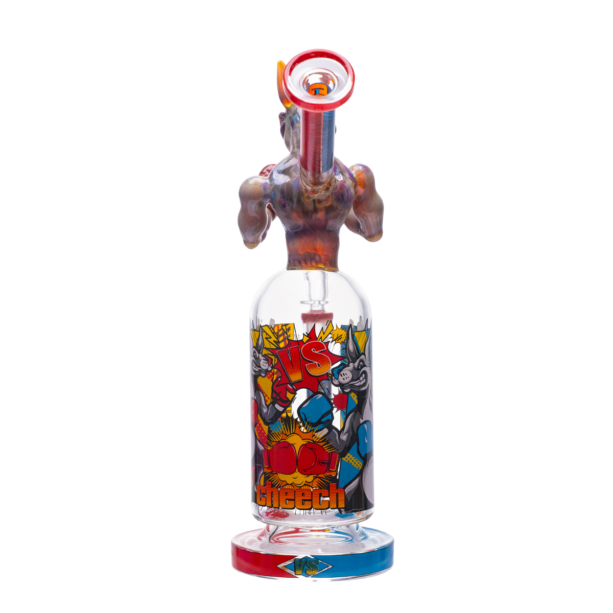 Cheech Glass - Kangaroo Boxer Knockout - Water Pipe CHE-427 - image 2 of 3