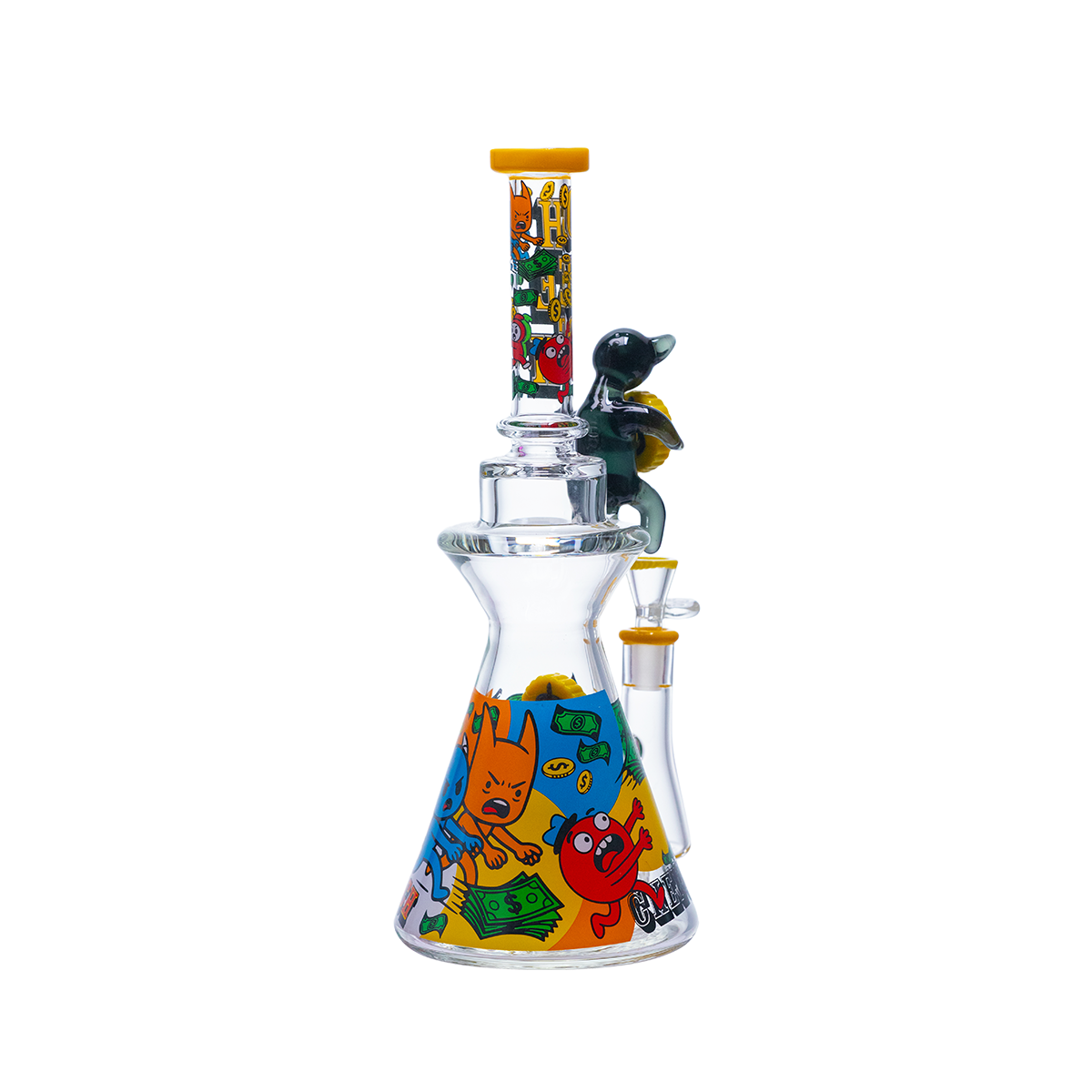 Cheech Glass - Money Bags Hustler - Water Pipe CHE-428 - image 1 of 3