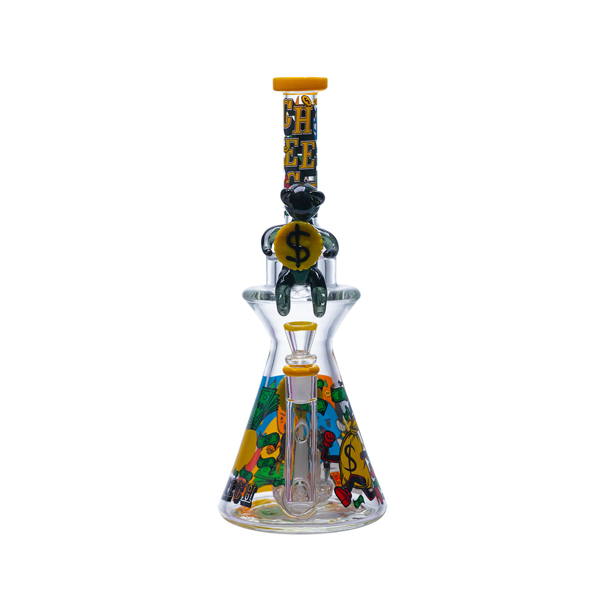 Cheech Glass - Money Bags Hustler - Water Pipe CHE-428 - image 3 of 3