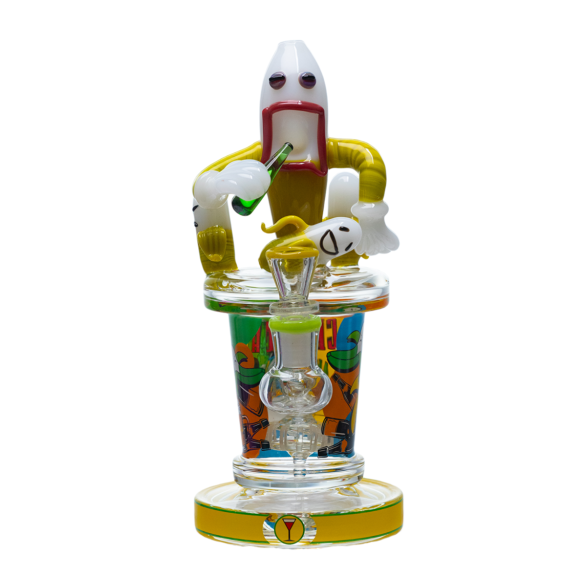 Cheech Glass - Drunk Banana - Water Pipe CHE-429 - image 1 of 3