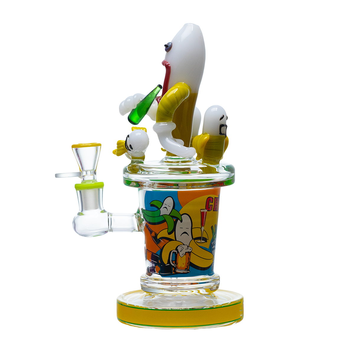 Cheech Glass - Drunk Banana - Water Pipe CHE-429 - image 2 of 3