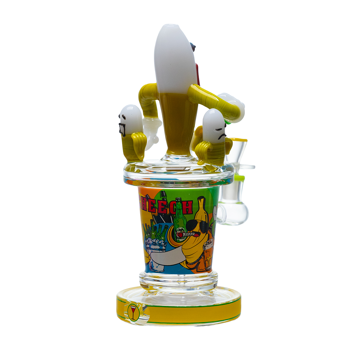 Cheech Glass - Drunk Banana - Water Pipe CHE-429 - image 3 of 3