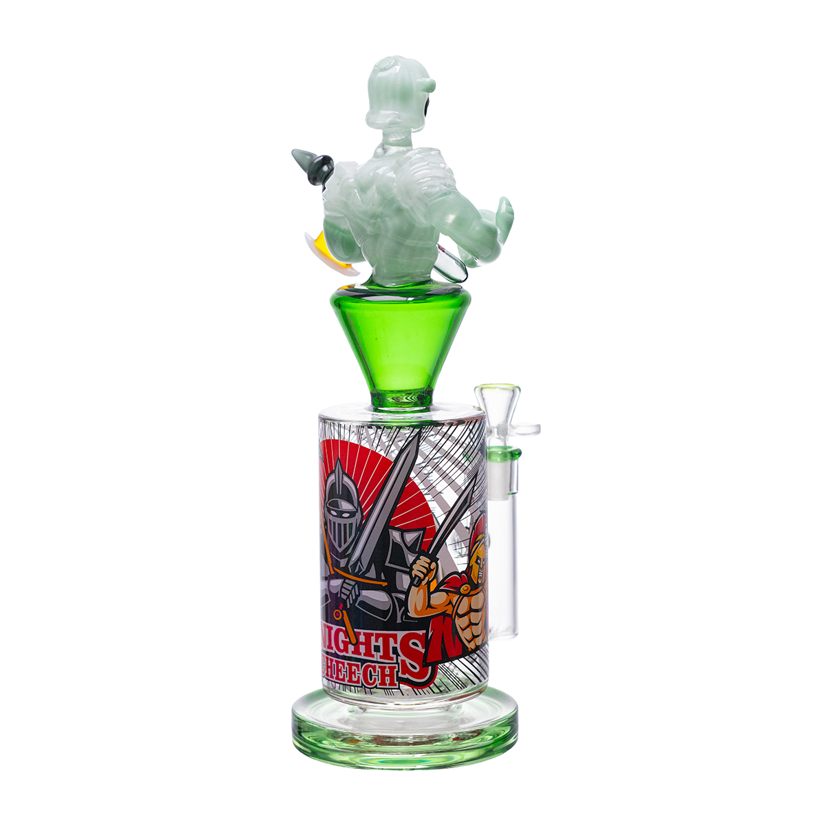 Cheech Glass - Medieval Warrior Glass Water Pipe CHE-432 - image 2 of 3