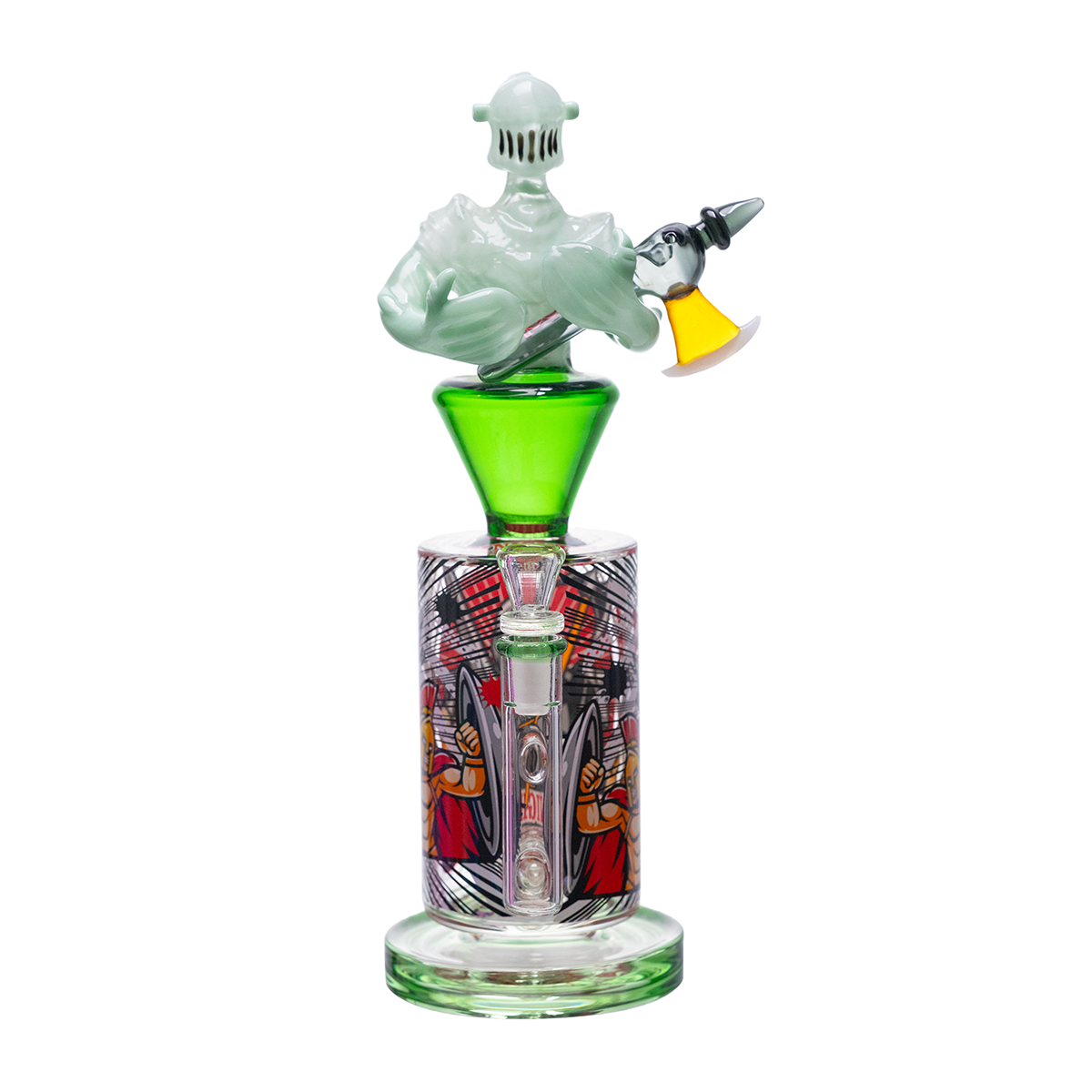 Cheech Glass - Medieval Warrior Glass Water Pipe CHE-432 - image 3 of 3
