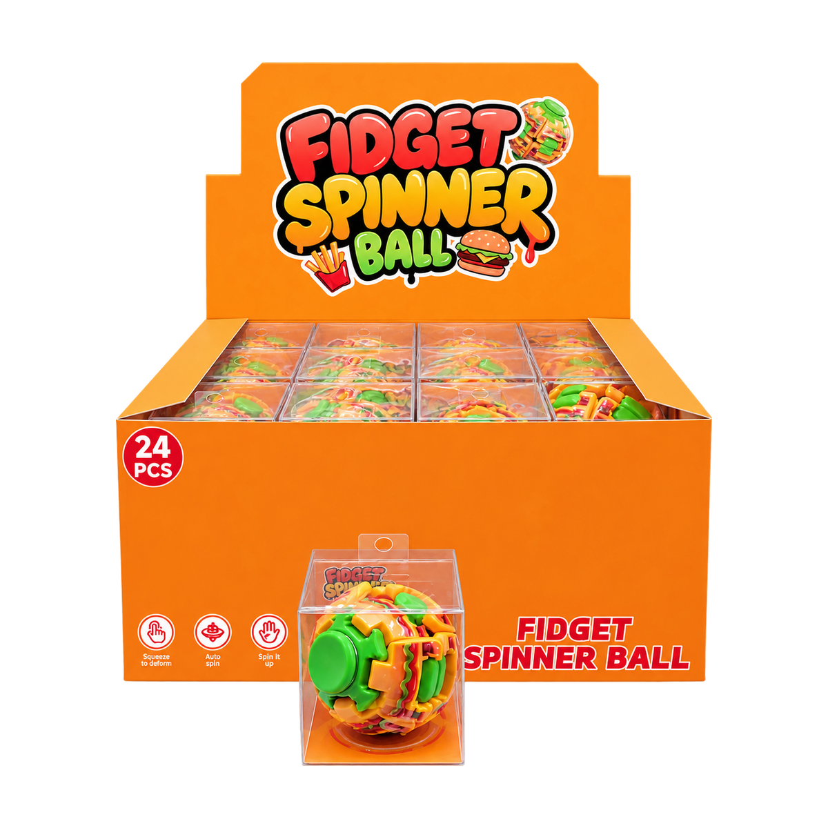 Fidget Spinner Ball 24ct Display - image 2 of 3