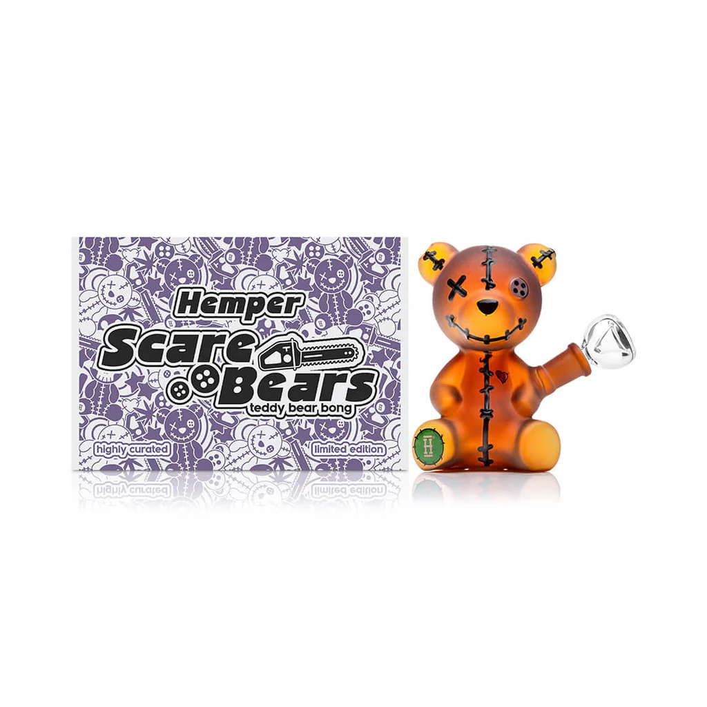 Hemper Scare Bear Teddy Bear Water Pipe - image 1 of 4