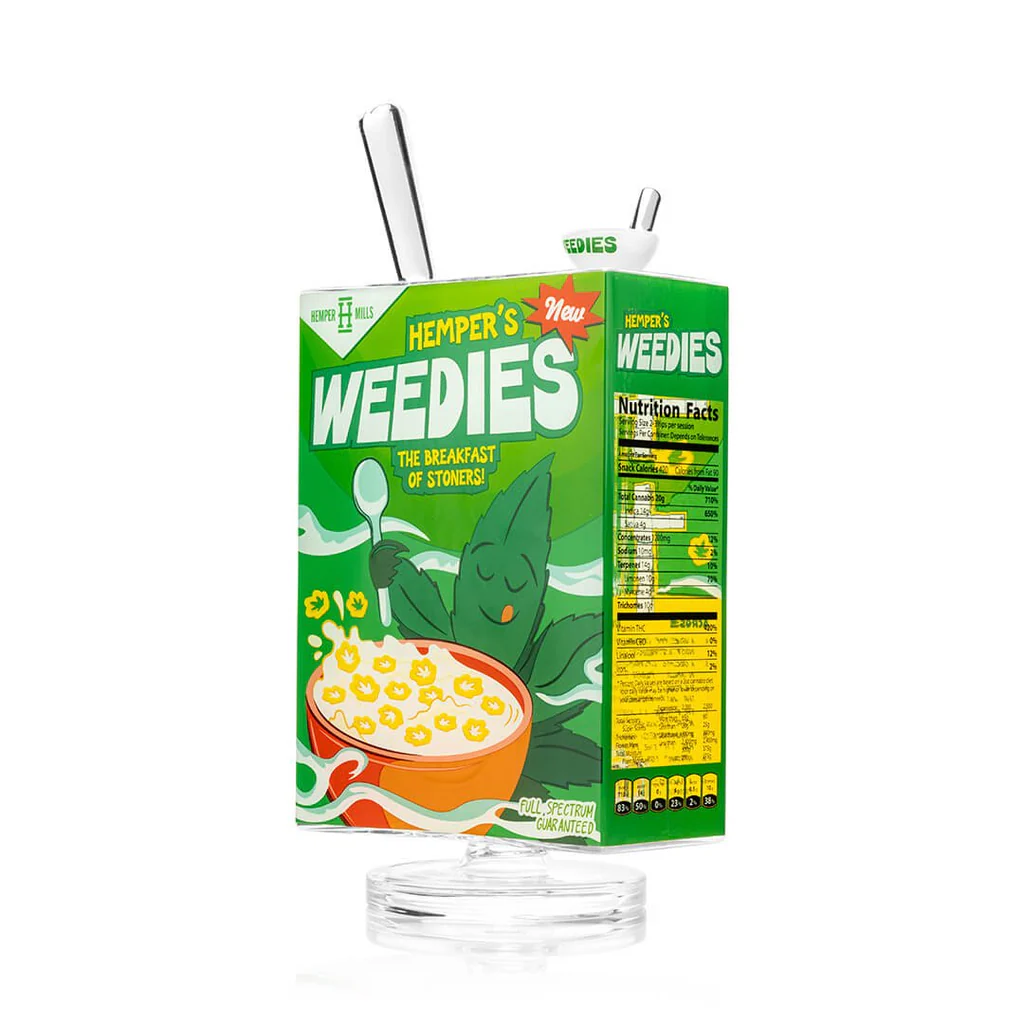 Hemper Weedies Cereal Box XL Water Pipe - image 2 of 4