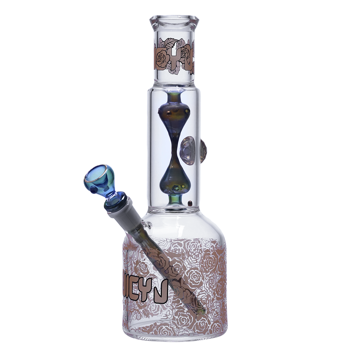 Juicy J Glass - Smokes Dreams , Not Just Flowers - Water Pipe JJ1010 product image