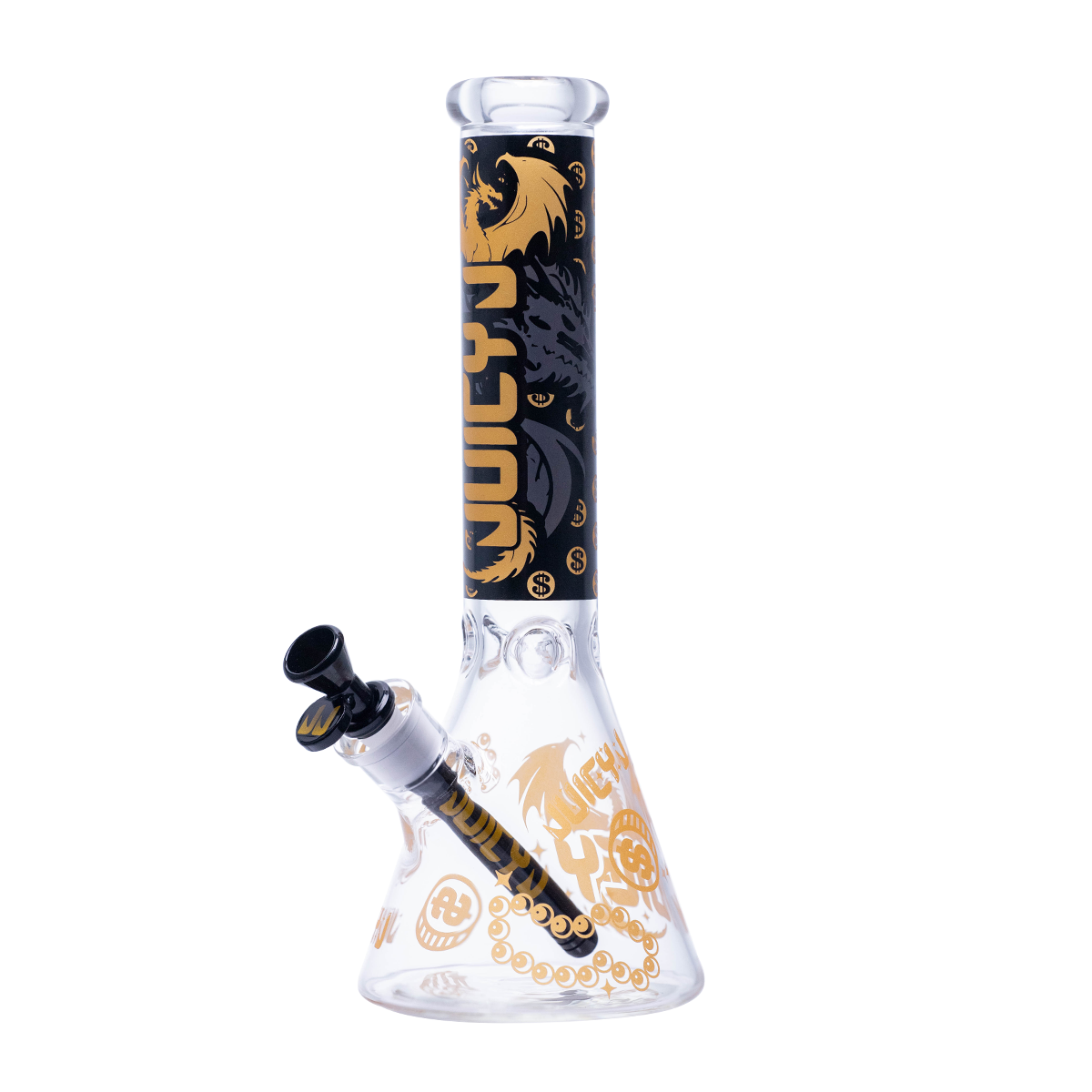 Juicy J Glass - Dragon Flexing , Wallet Feeling Lighter - Water Pipe JJ1014 product image