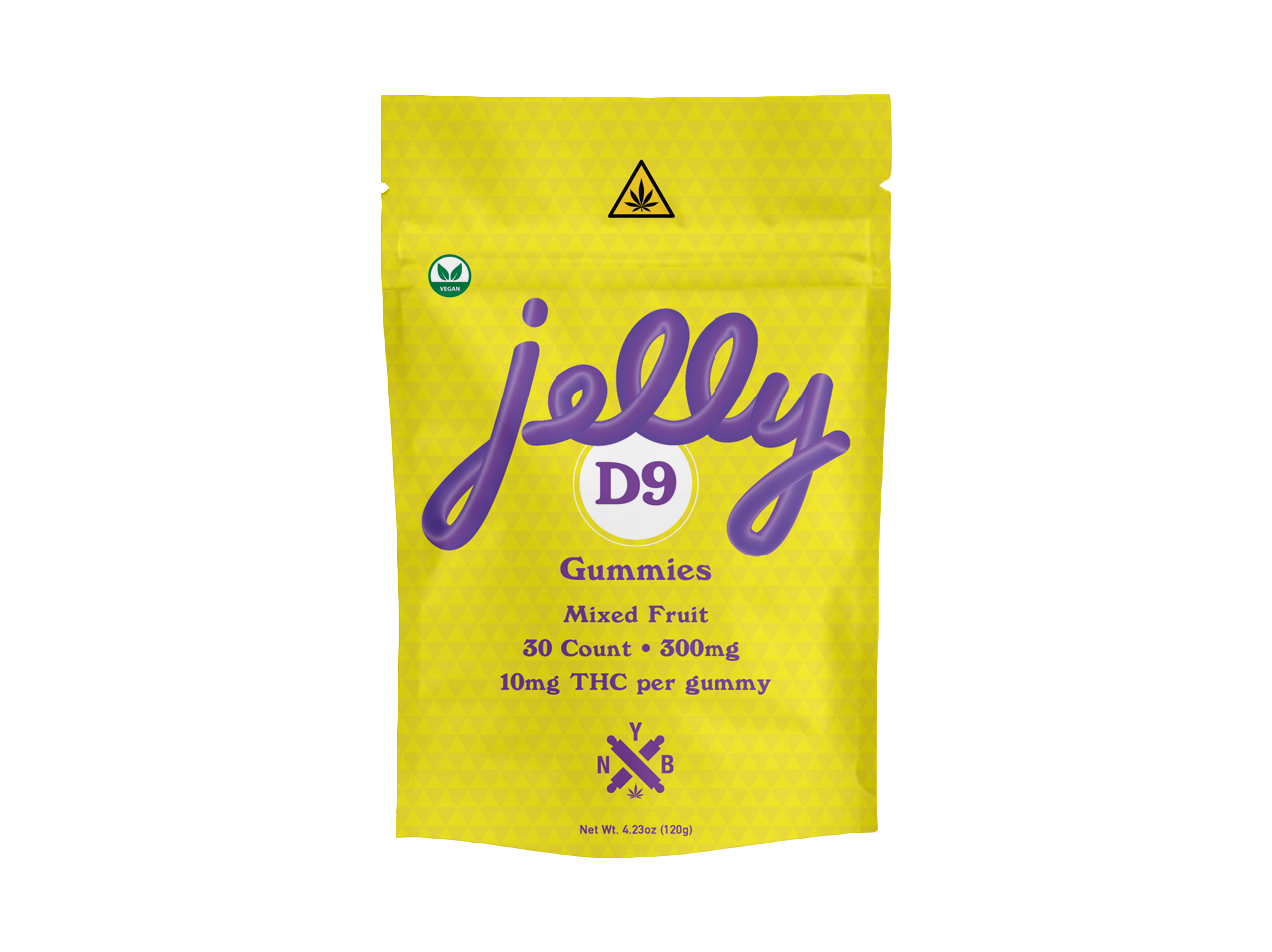 Jelly D9 300mg Gummies 30ct Bag product image