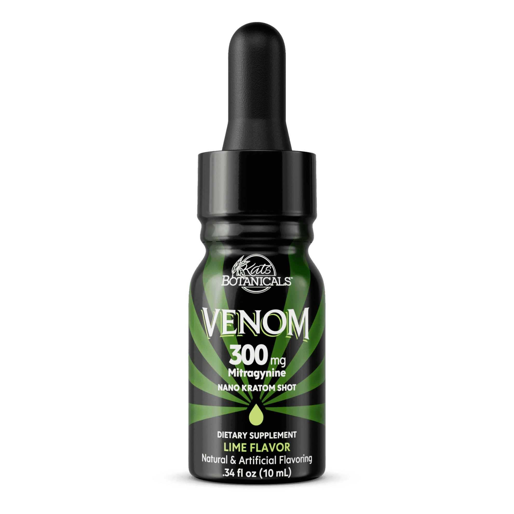 Kats Botanicals 300mg Venom Kratom Shot 12ct-display product image
