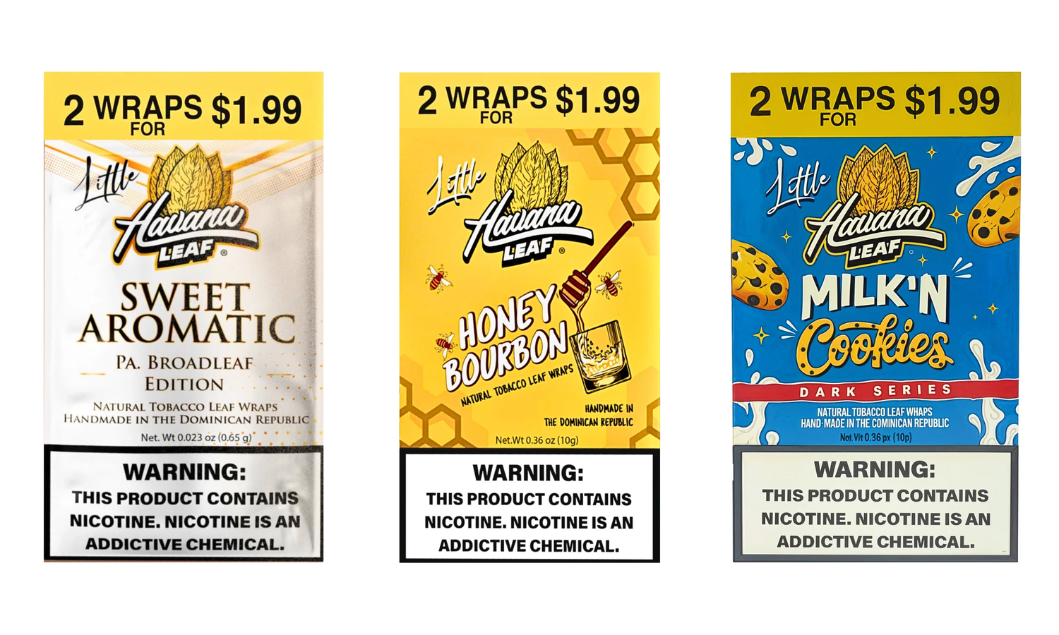 Little Havana 2pk Leaf Wraps 20ct Box product image