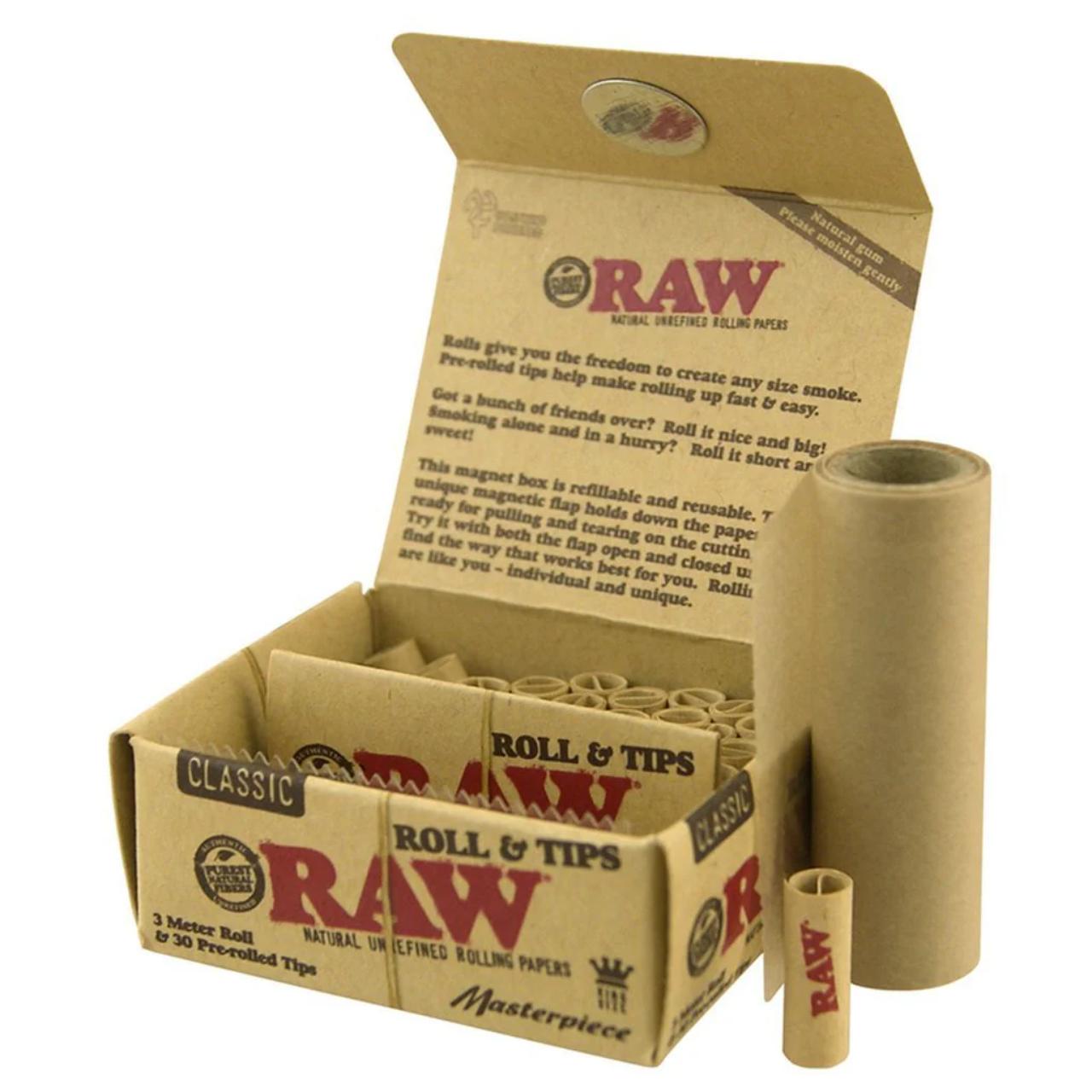 RAW Masterpiece Papers + Tips Kit Wholesale | Rolling Set