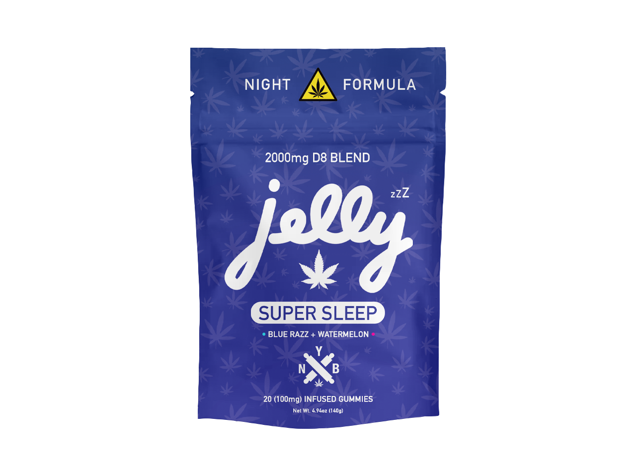 Jelly 2,000mg D8 Super Sleep Gummies 20ct Bag product image