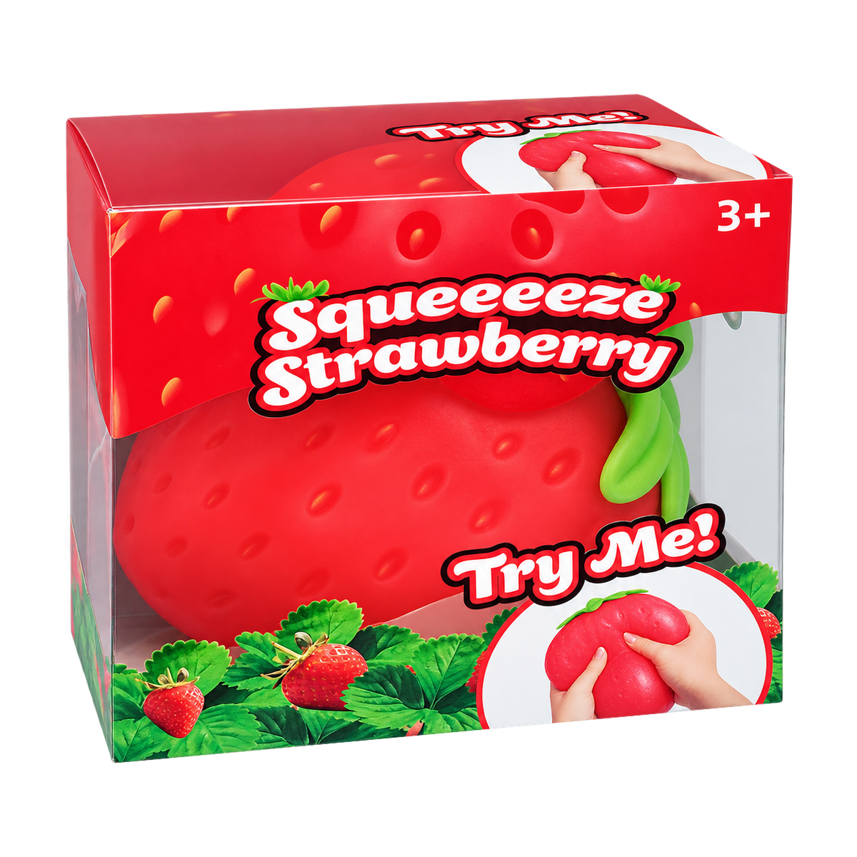 Giant Squishy Strawberry 1pc - image 1 of 2