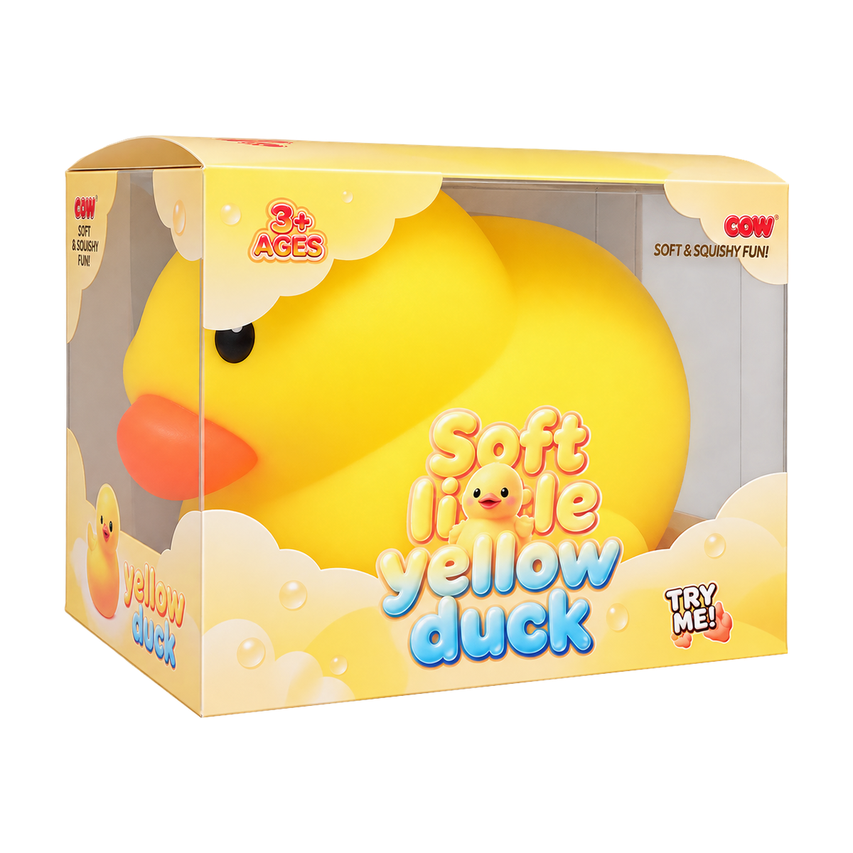 Giant Yellow Duck Squishy 1pc - image 1 of 2