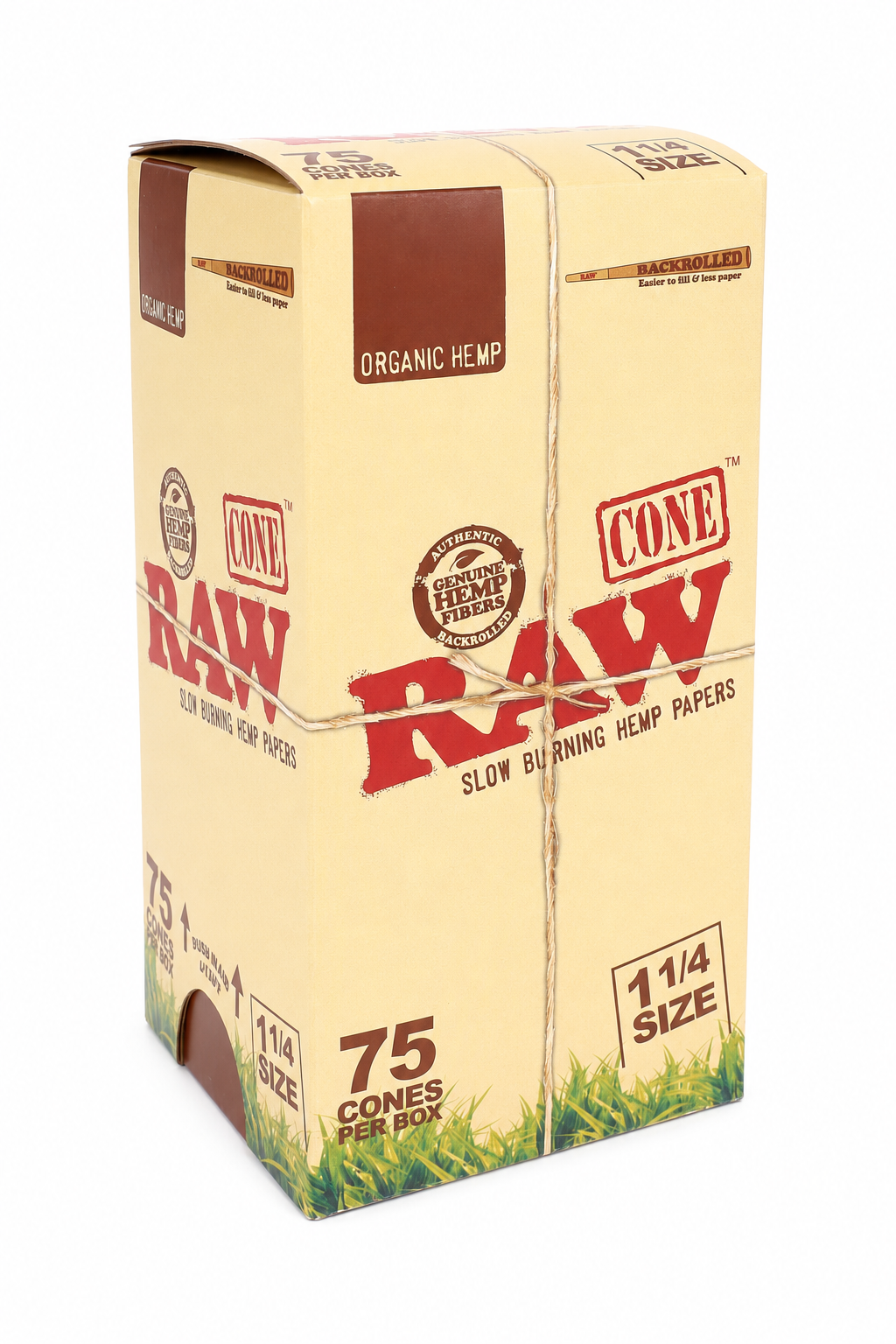 Raw Organic 1 1/4 Cones 75ct product image