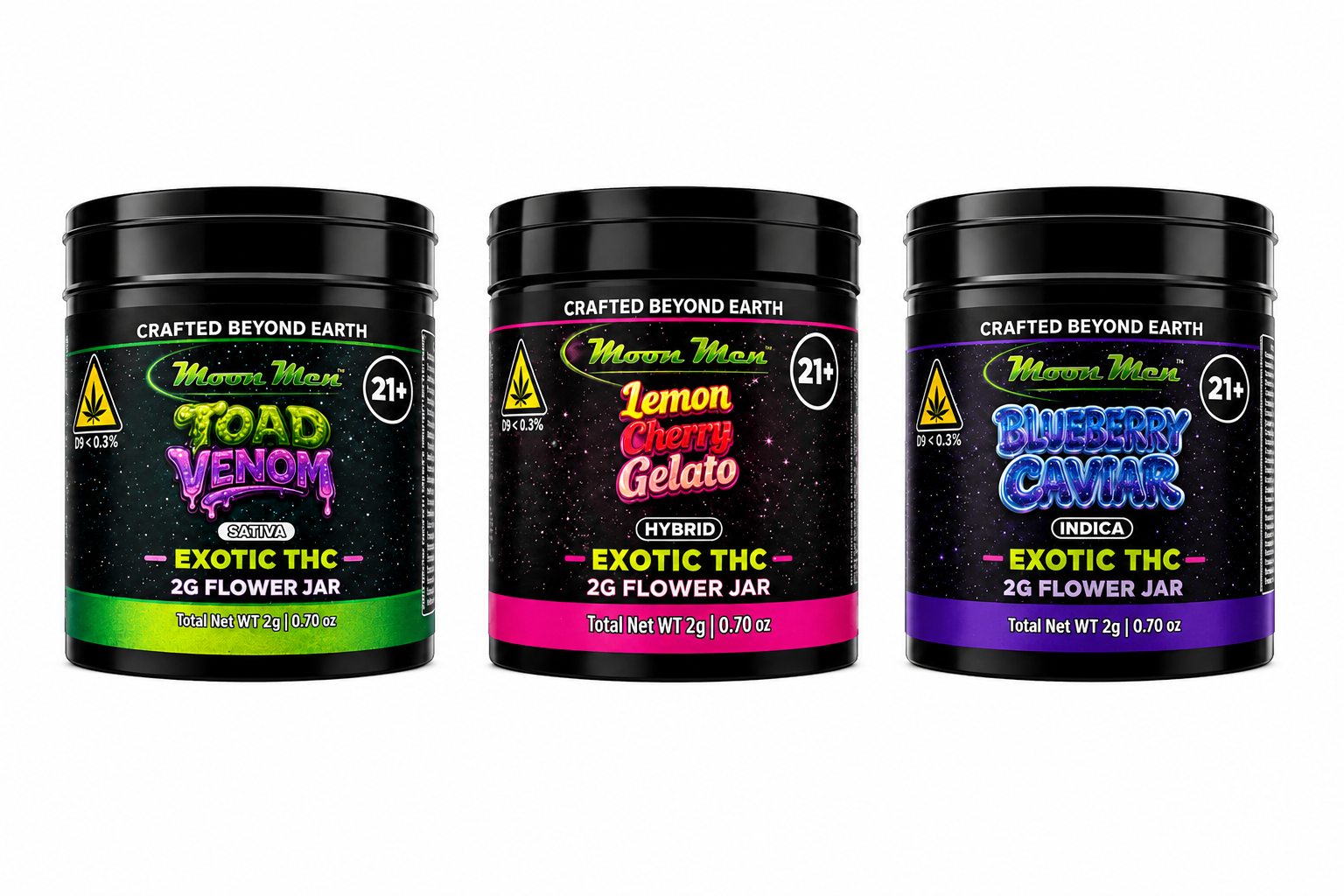 Moon Men Exotic 2g Flower Jars 30ct product image