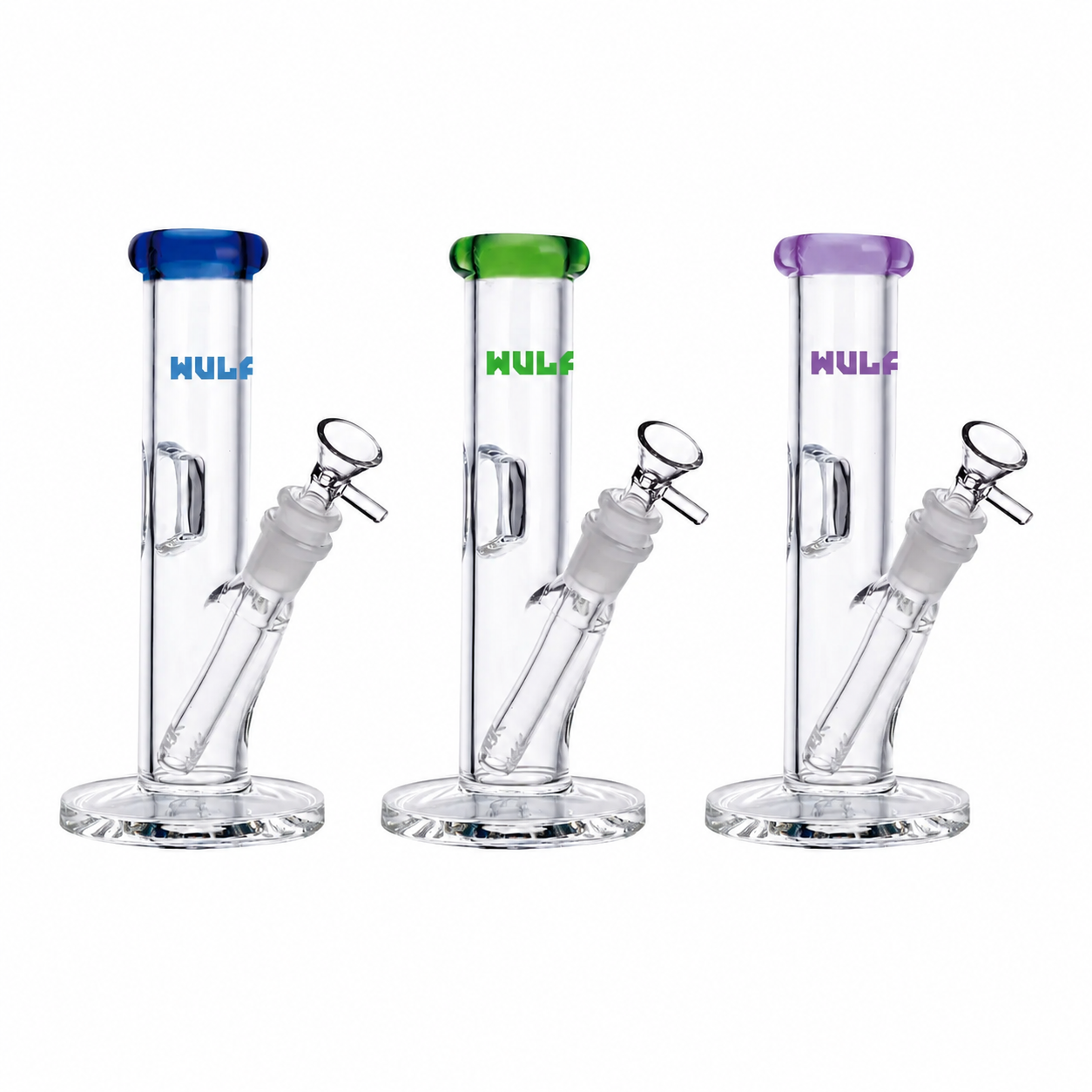Wulf Glass 5mm 8in Straight Water Pipe product image