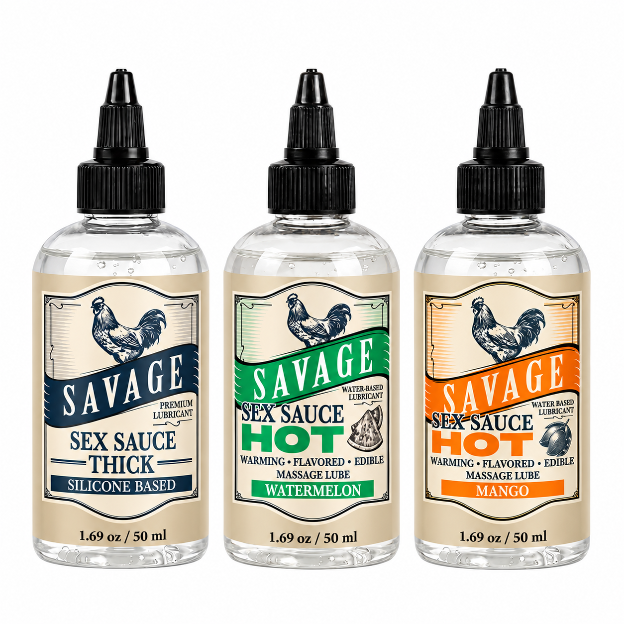 Pleasure Company Savage Sex Sauce 50ml Bottle product image