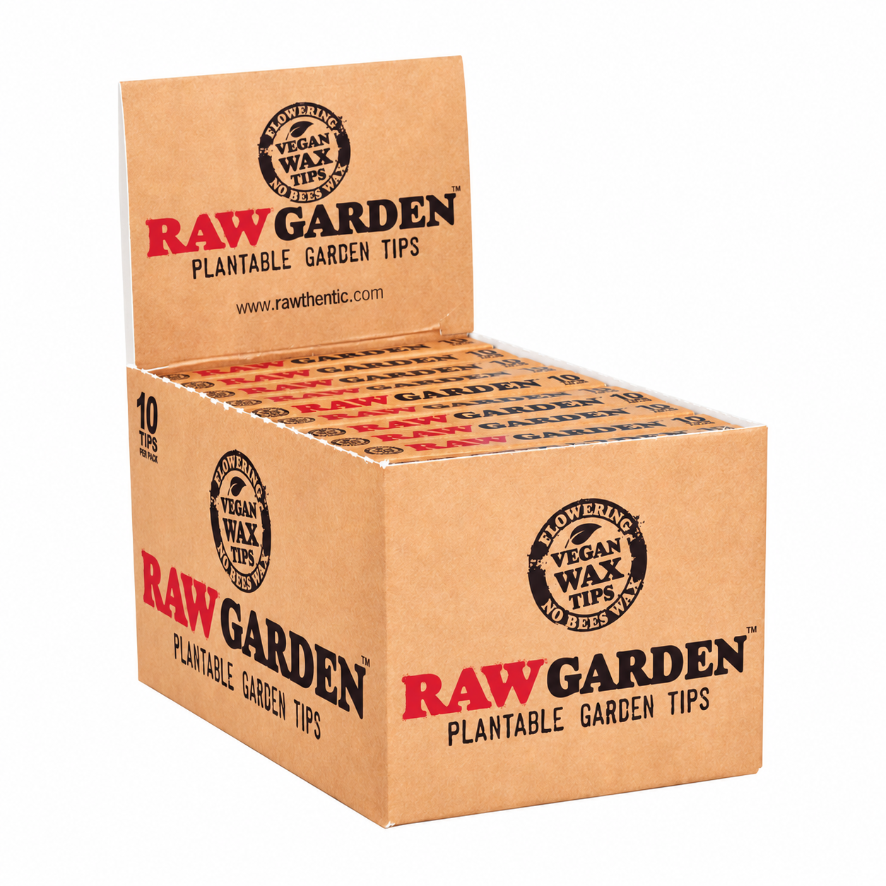 Raw 10pk Garden Plant Wax Seed Tips 20ct Display product image