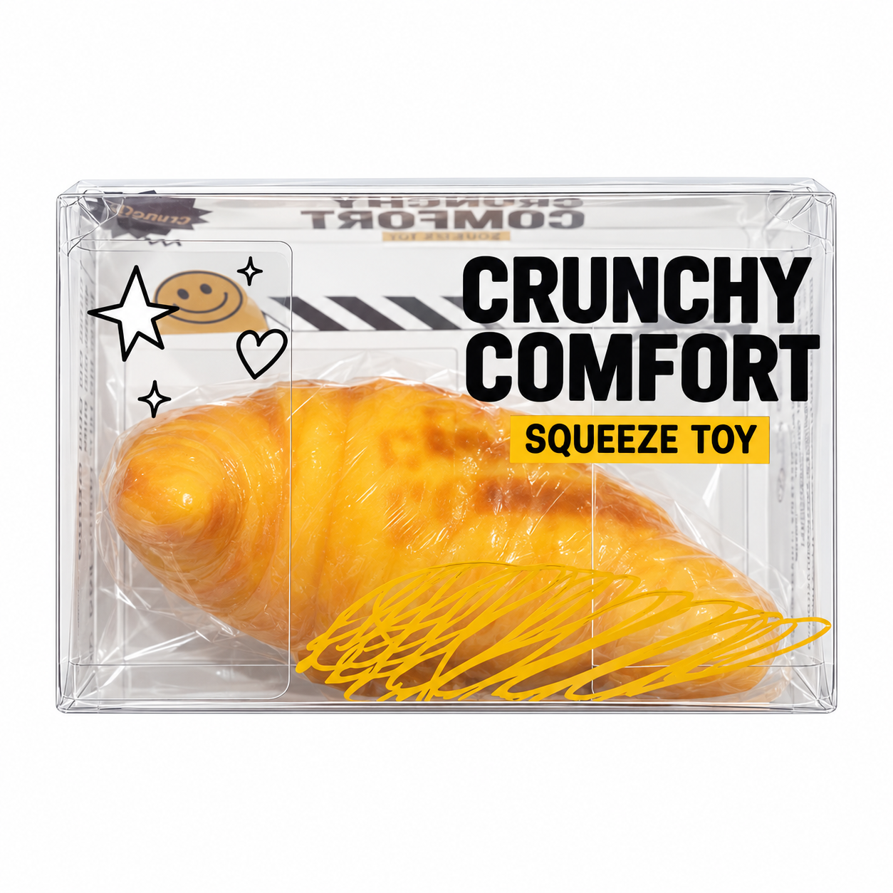 Crunchy Croissant Squishy 1pc product image