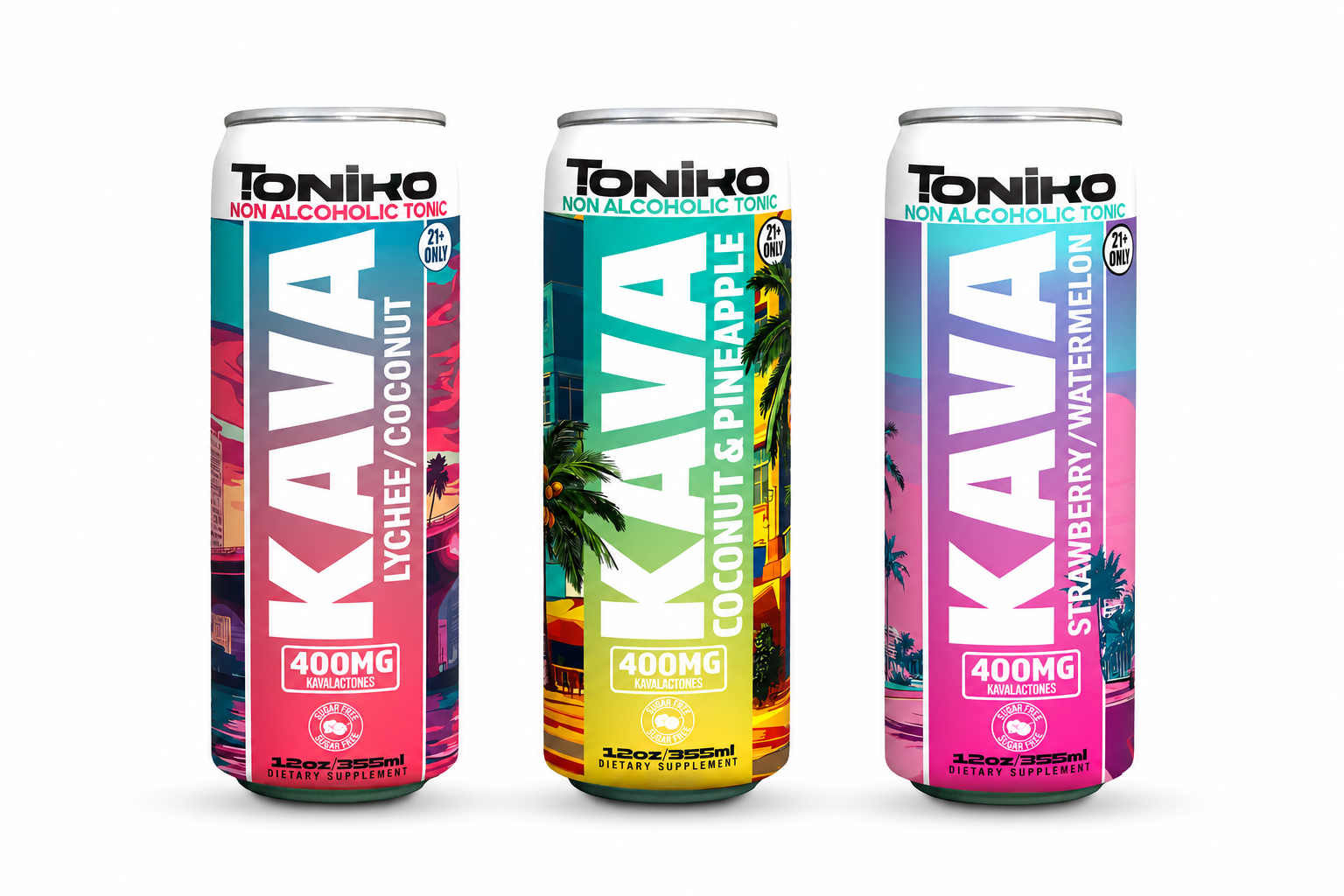 Toniko 400mg Kava Tonic 12oz product image