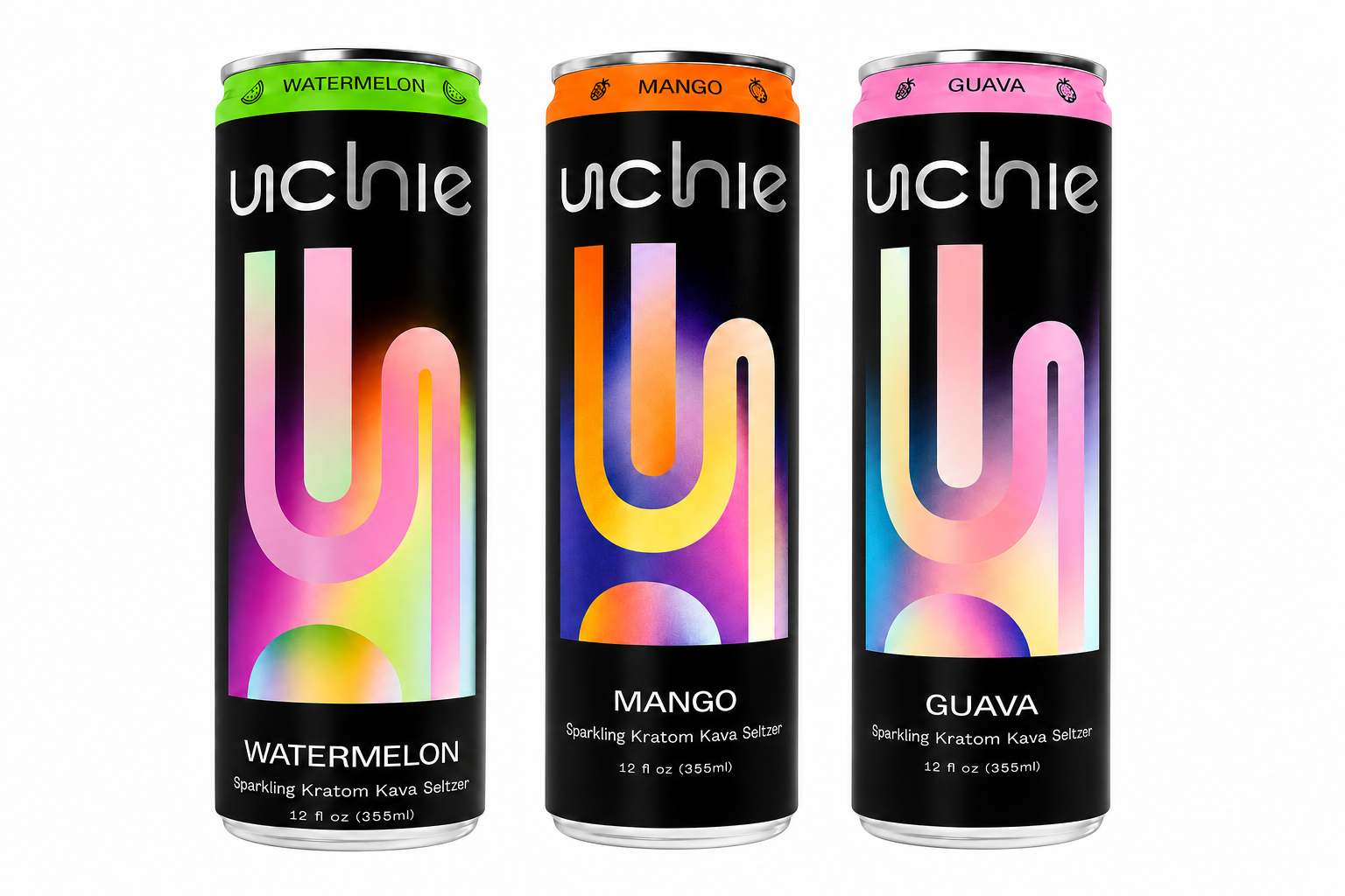 Uchie 12oz Kratom Kava Seltzer product image