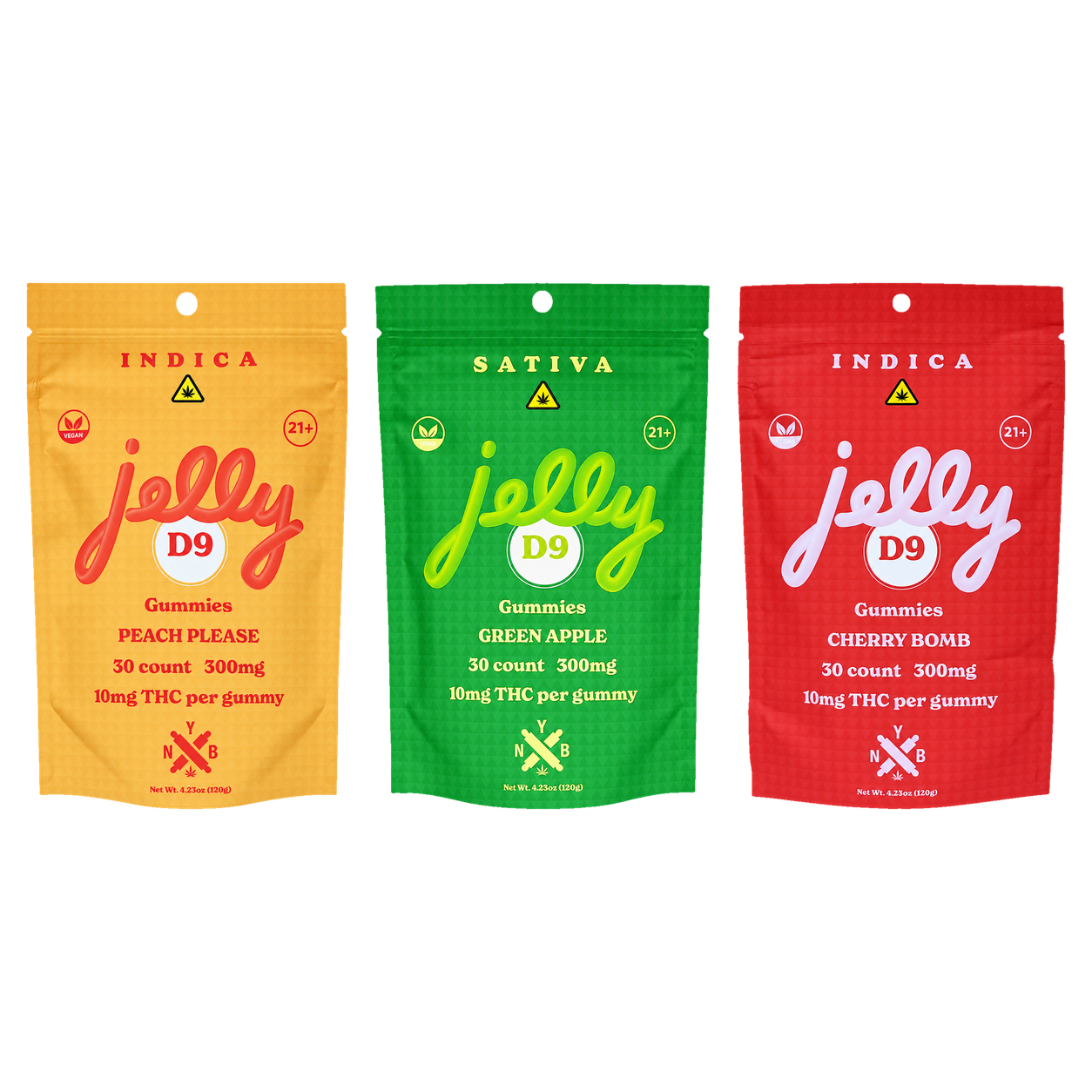 Jelly 10mg D9 Gummies 30ct Bag product image
