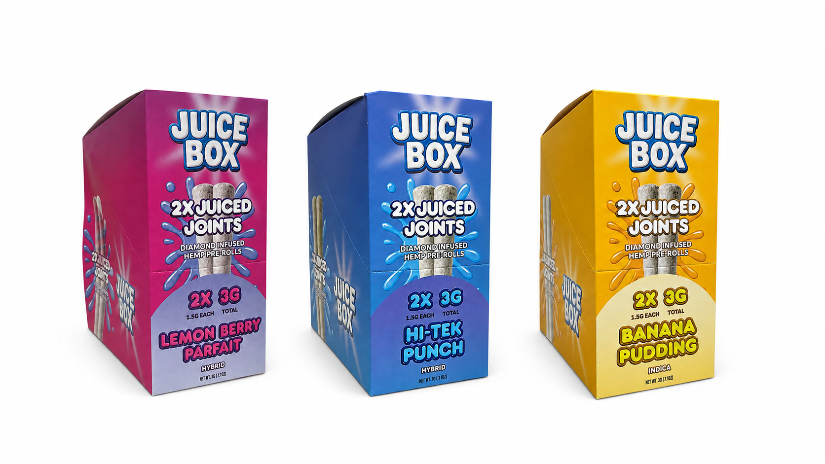 Juice Box - Juiced Joints 3g Pre-Roll 10ct Display product image