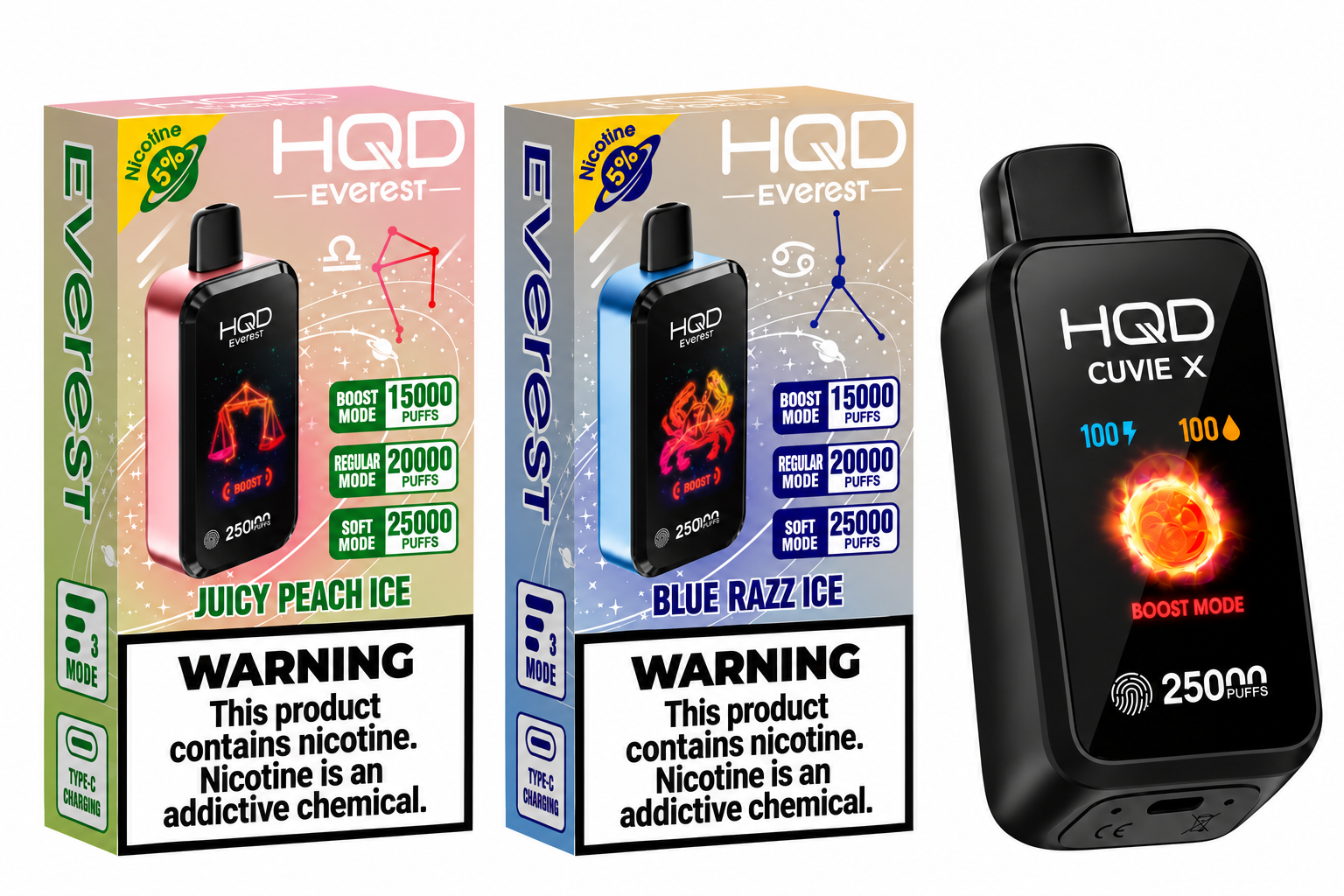 HQD Everest 25K Disposable product image