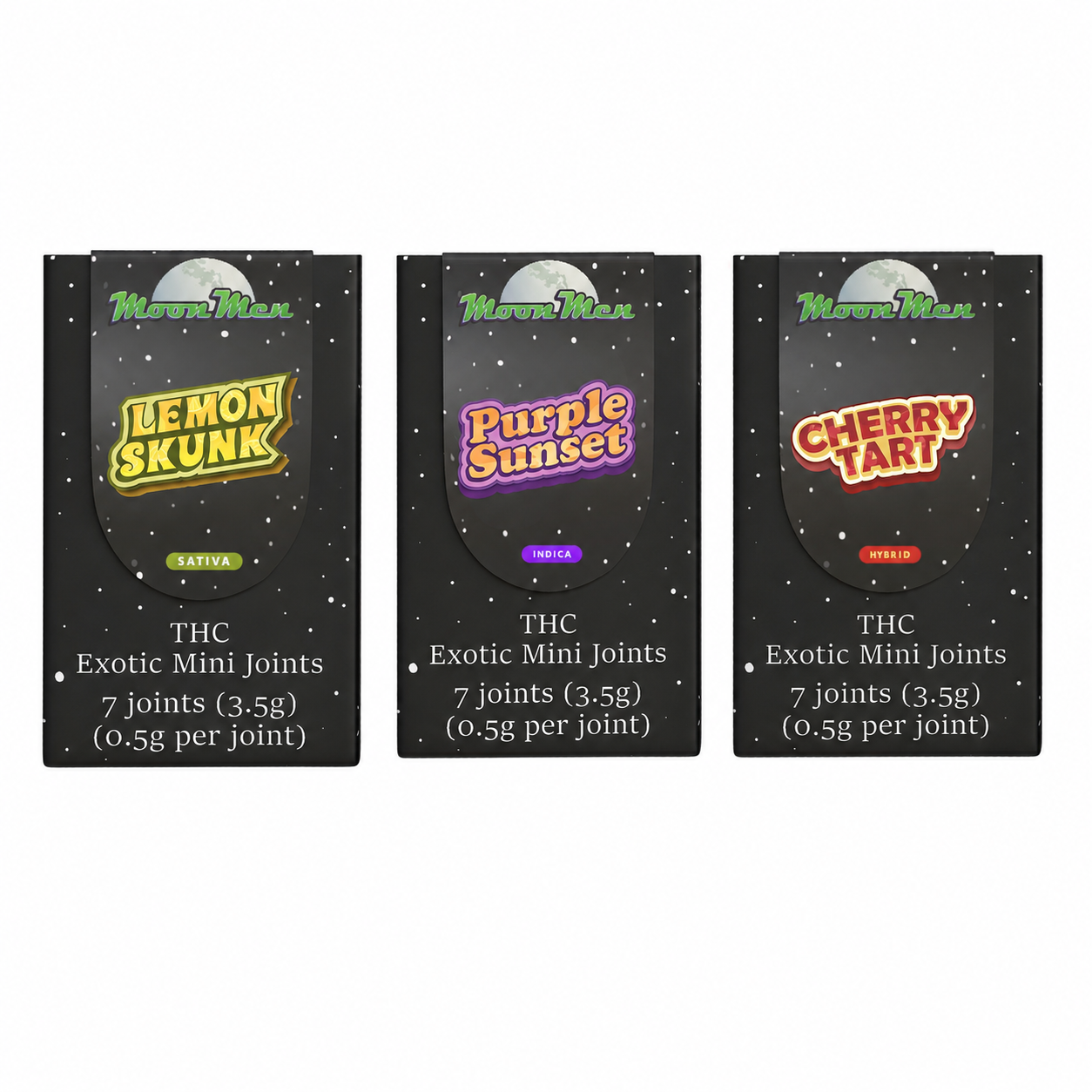 Moon Men THC Exotic Mini Joints 7pk product image