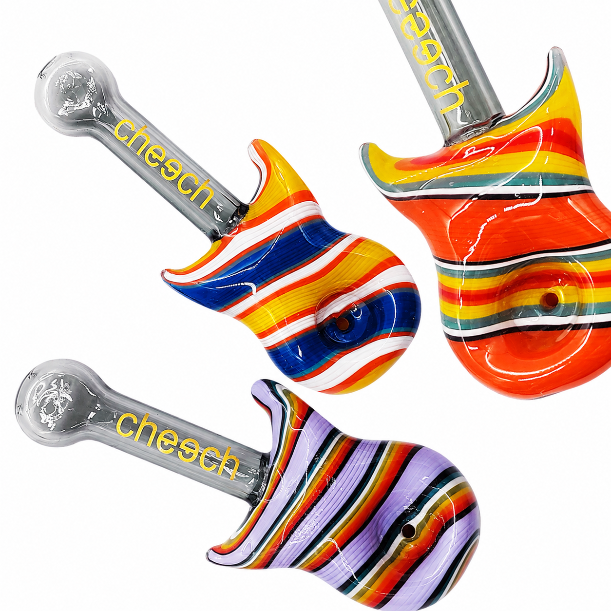 Cheech Glass - Candy Guitar Hand Pipe - GHP-947 product image