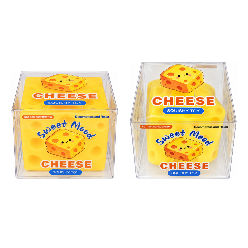 Crunchy Cheese Squishy 1pc product image