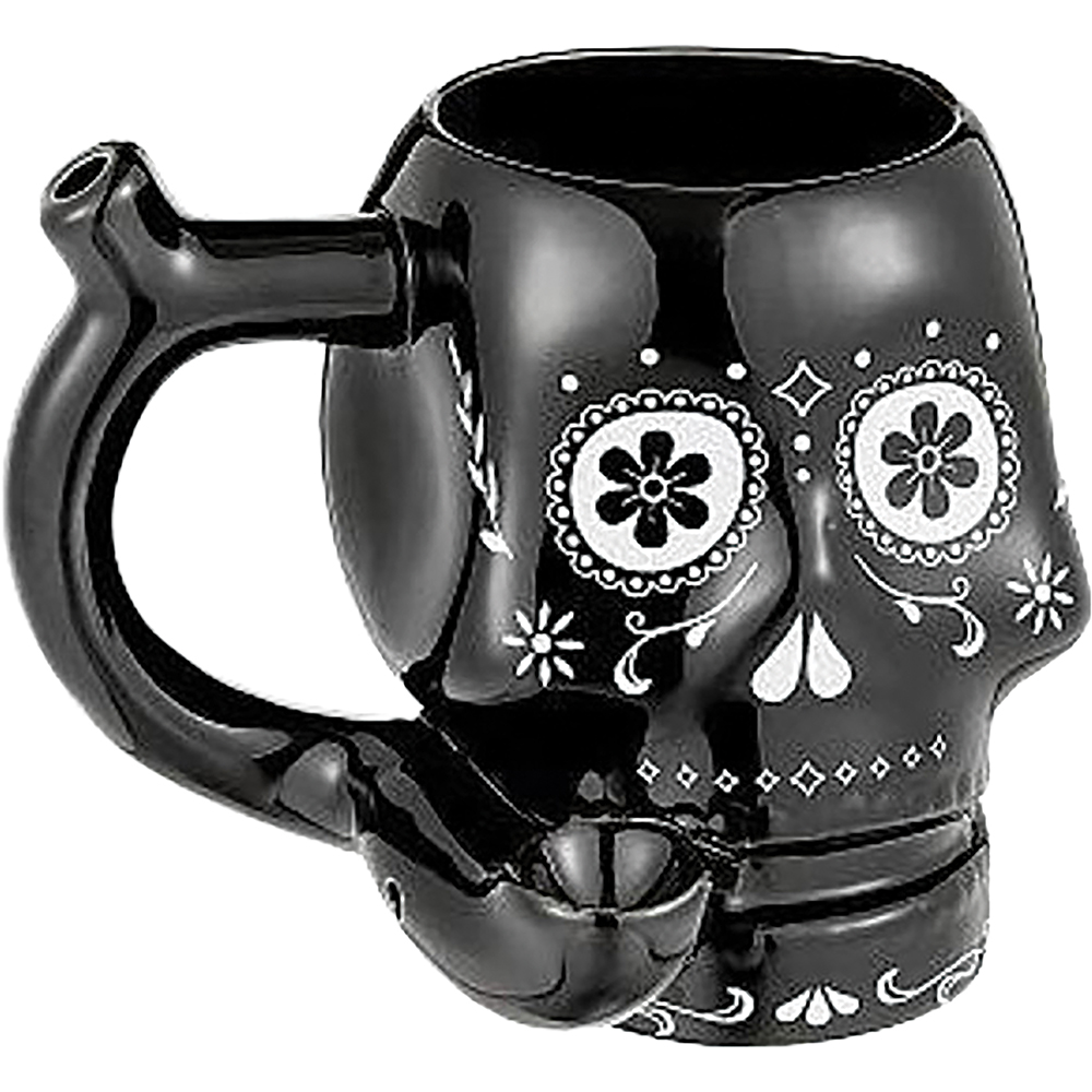 Fujima Black Skull Premium Mug Pipe 1CT (C24) C product image