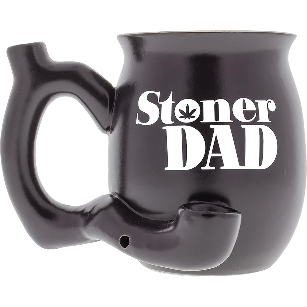 Fujima Roast & Toast Black Stoner Dad Mug Pipe 1CT (C24) C  product image