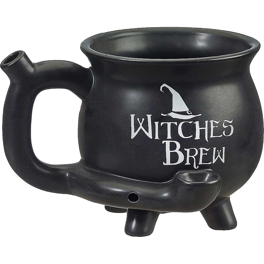 Fujima Roast & Toast Witches Brew Cauldron Mug Pipe 1CT (C24) C product image