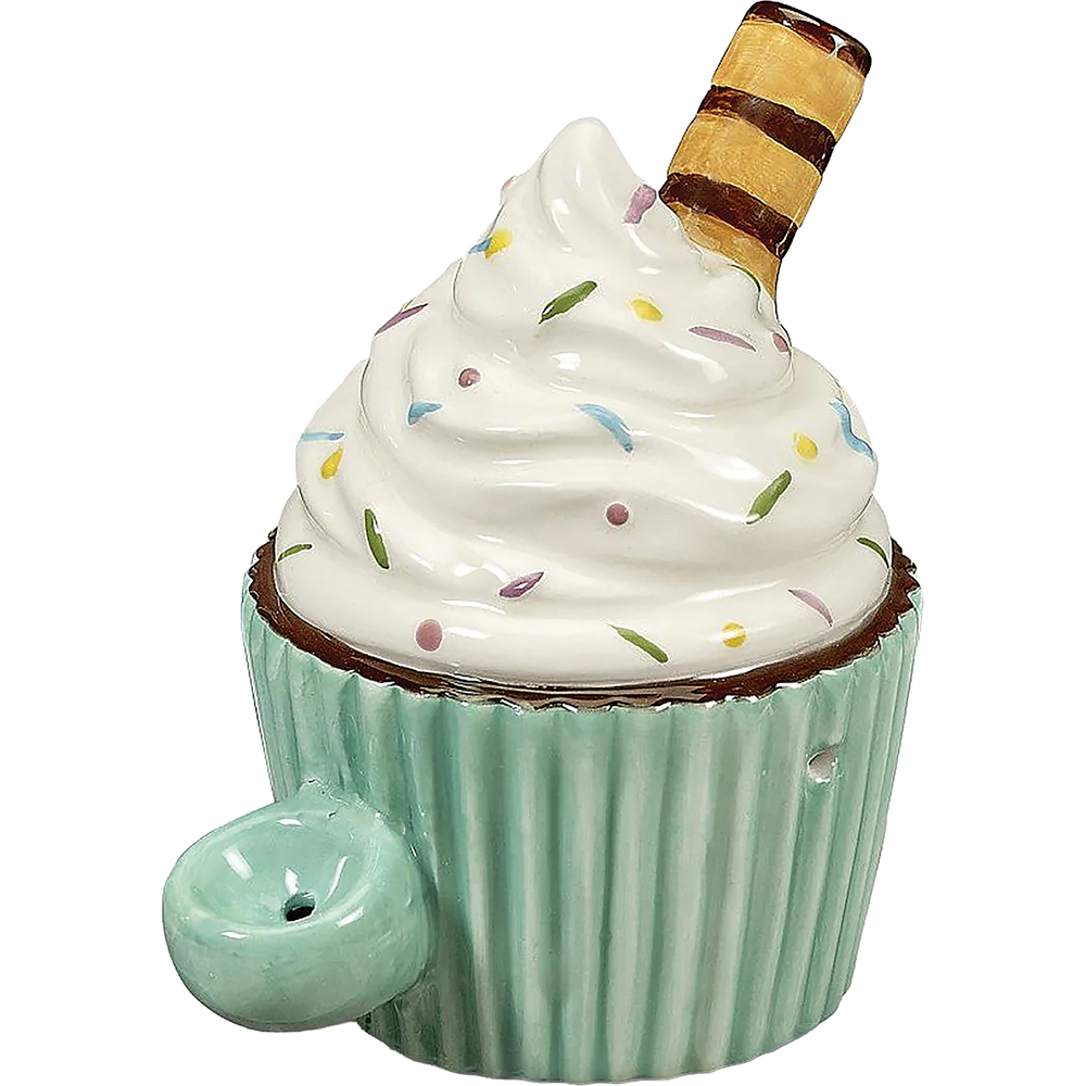 Fujima Roast & Toast Ceramic Cupcake Pipe 1CT (C24) C - image 1 of 2