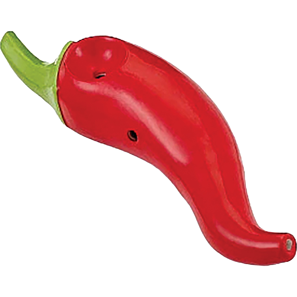Fujima Ceramic Mini Red Chili Pepper Pipe 1CT (C48) product image